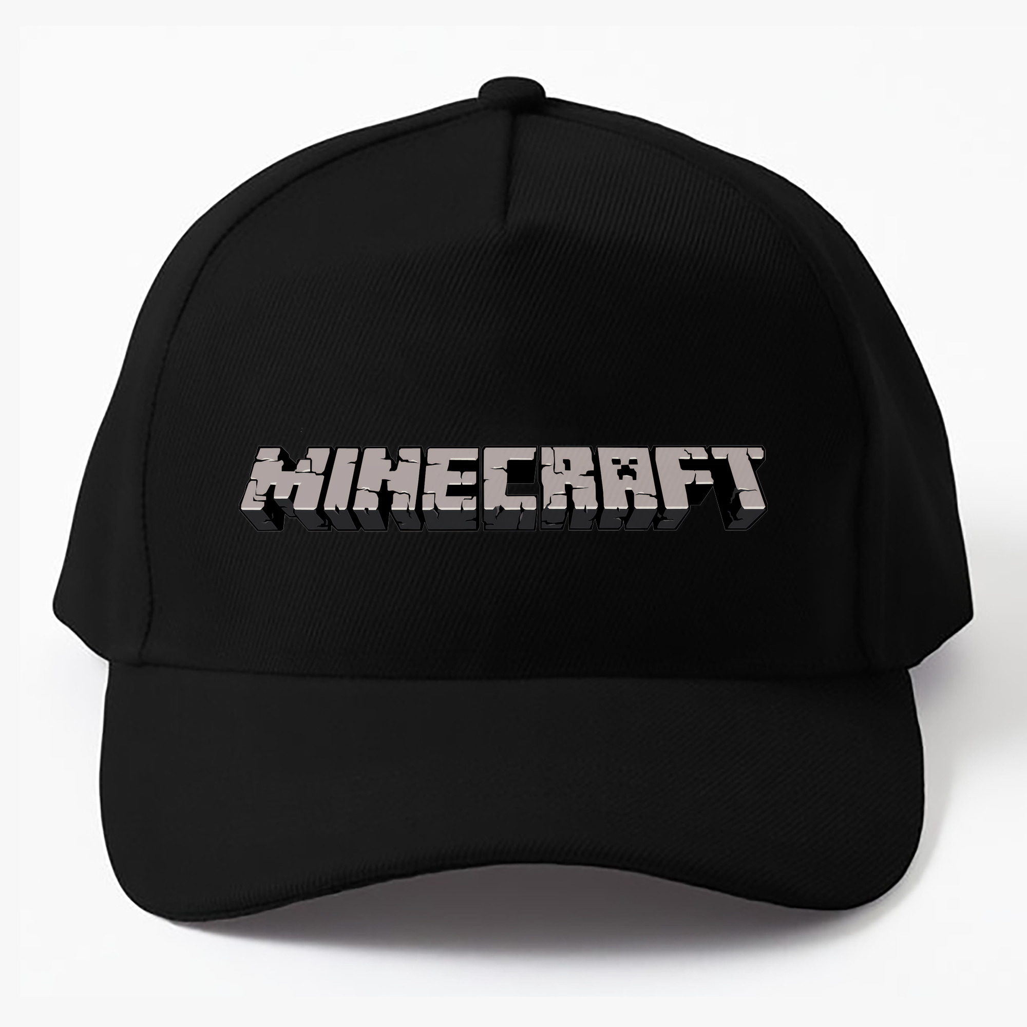 （画像用） マインクラフト ブロックの世界 Minecraft MC Block world ベースボールキャップ 綿100％ 男女兼用 帽子 スポーツ