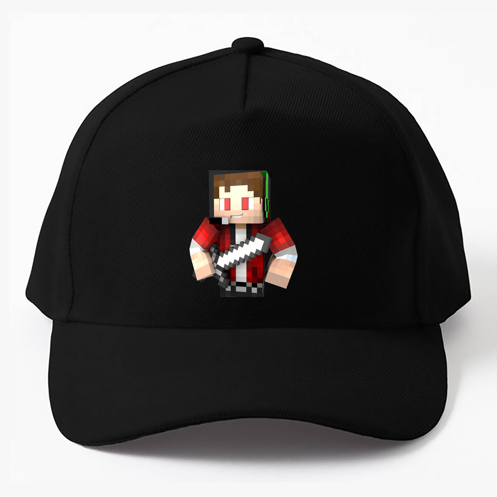 （画像用） マインクラフト ブロックの世界 Minecraft MC Block world ベースボールキャップ 綿100％ 男女兼用 帽子 スポーツ