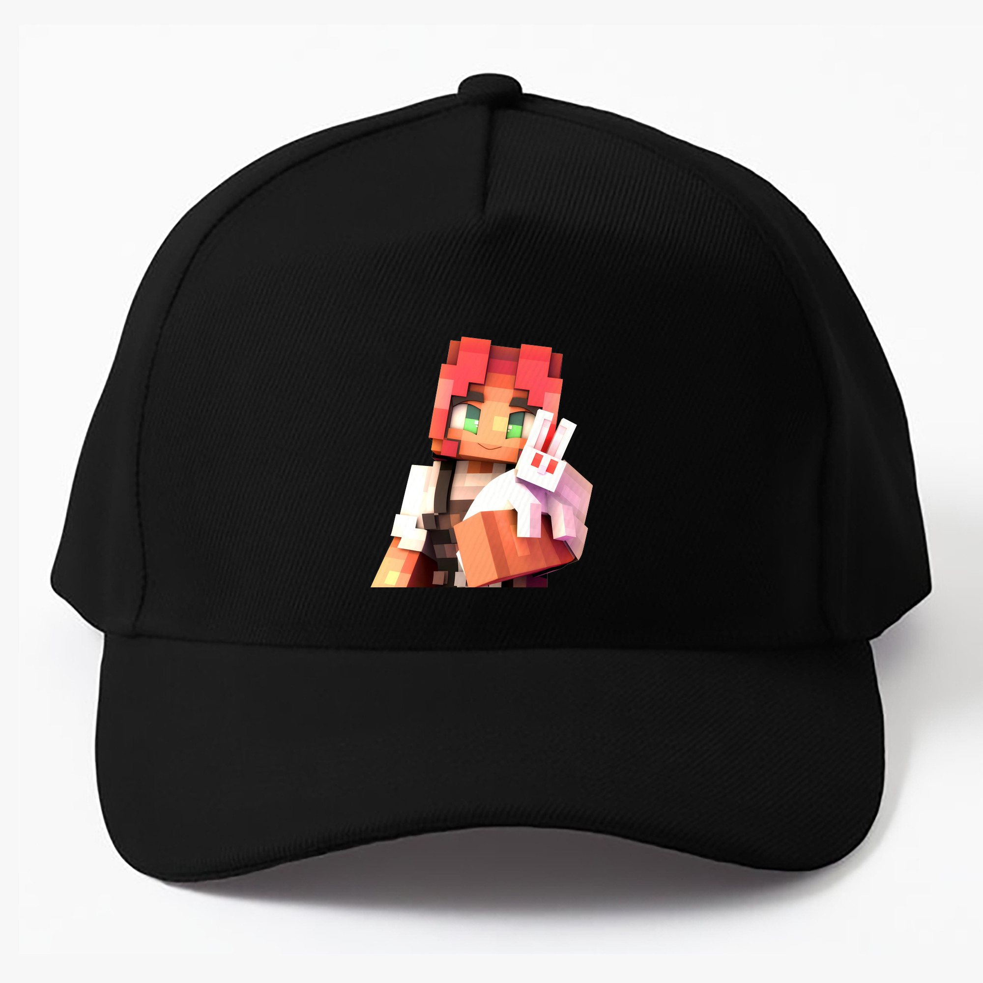 （画像用） マインクラフト ブロックの世界 Minecraft MC Block world ベースボールキャップ 綿100％ 男女兼用 帽子 スポーツ