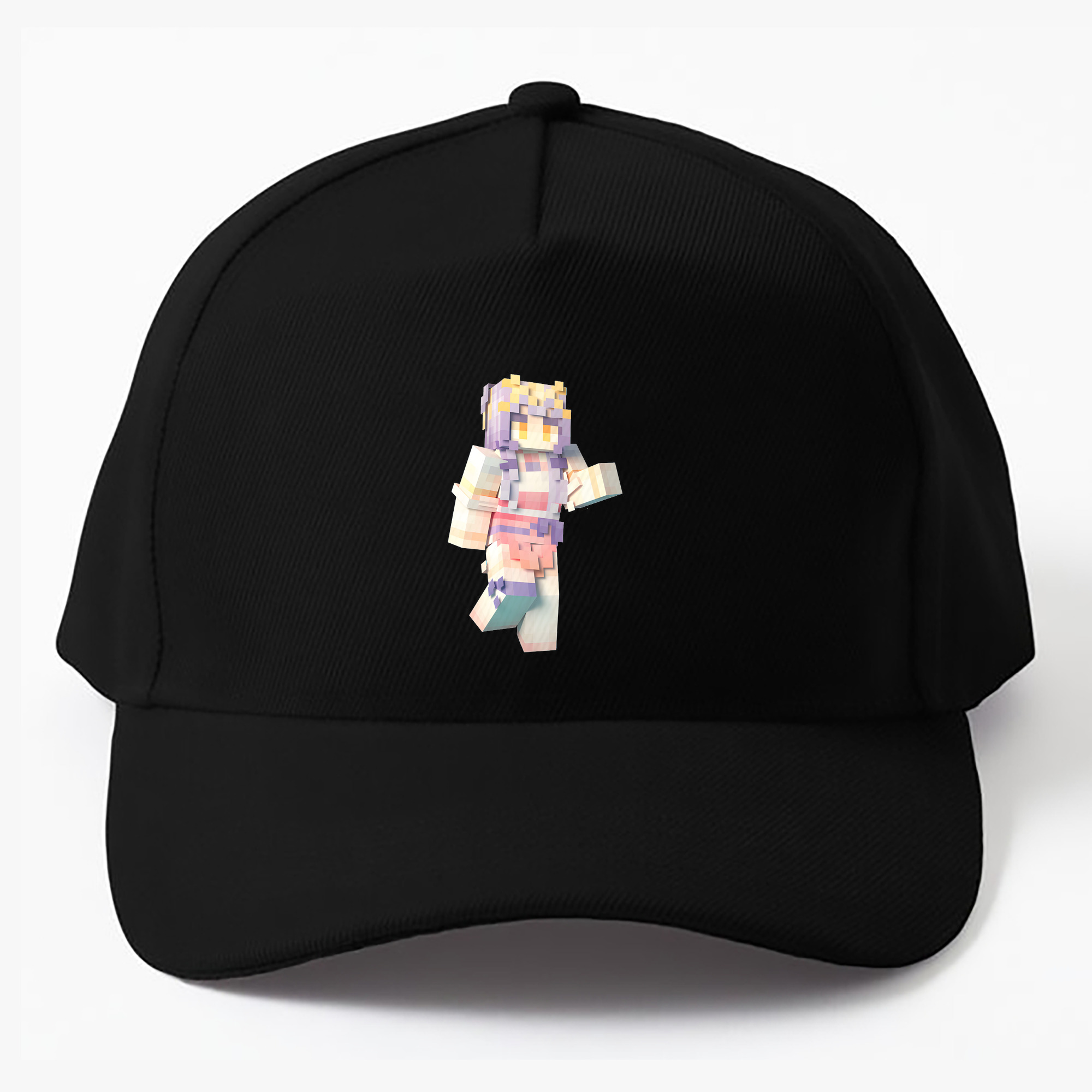 （画像用） マインクラフト ブロックの世界 Minecraft MC Block world ベースボールキャップ 綿100％ 男女兼用 帽子 スポーツ