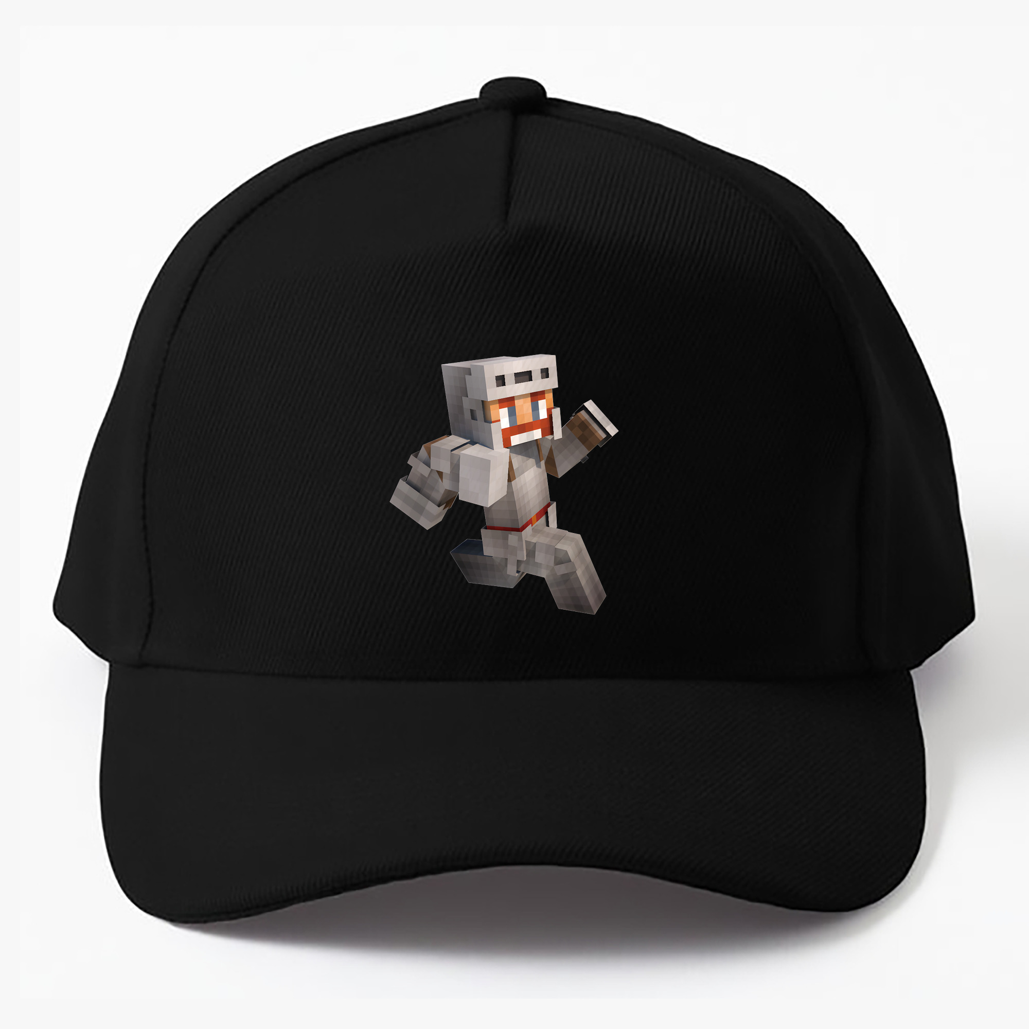 （画像用） マインクラフト ブロックの世界 Minecraft MC Block world ベースボールキャップ 綿100％ 男女兼用 帽子 スポーツ