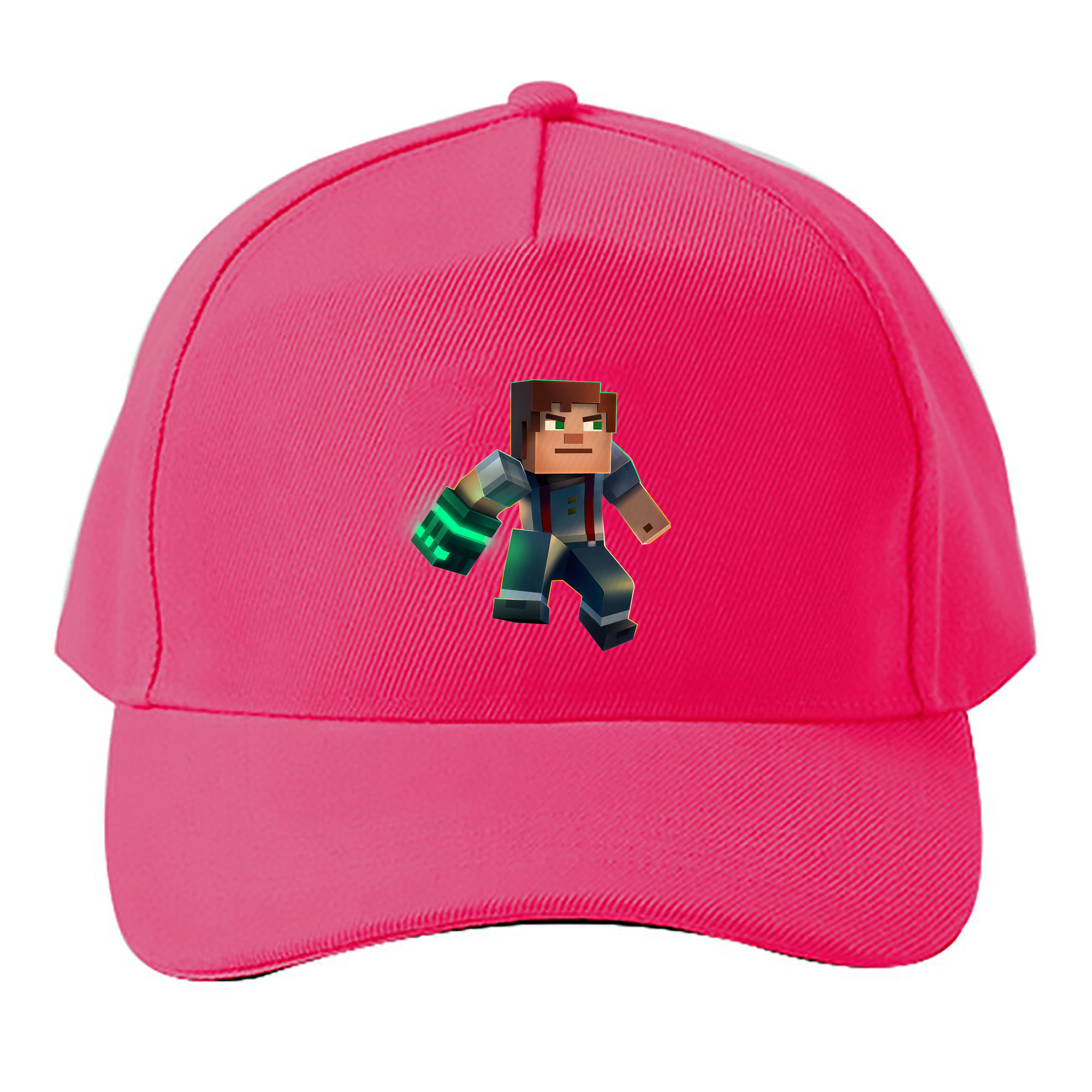 （画像用） マインクラフト ブロックの世界 Minecraft MC Block world ベースボールキャップ 綿100％ 男女兼用 帽子 スポーツ