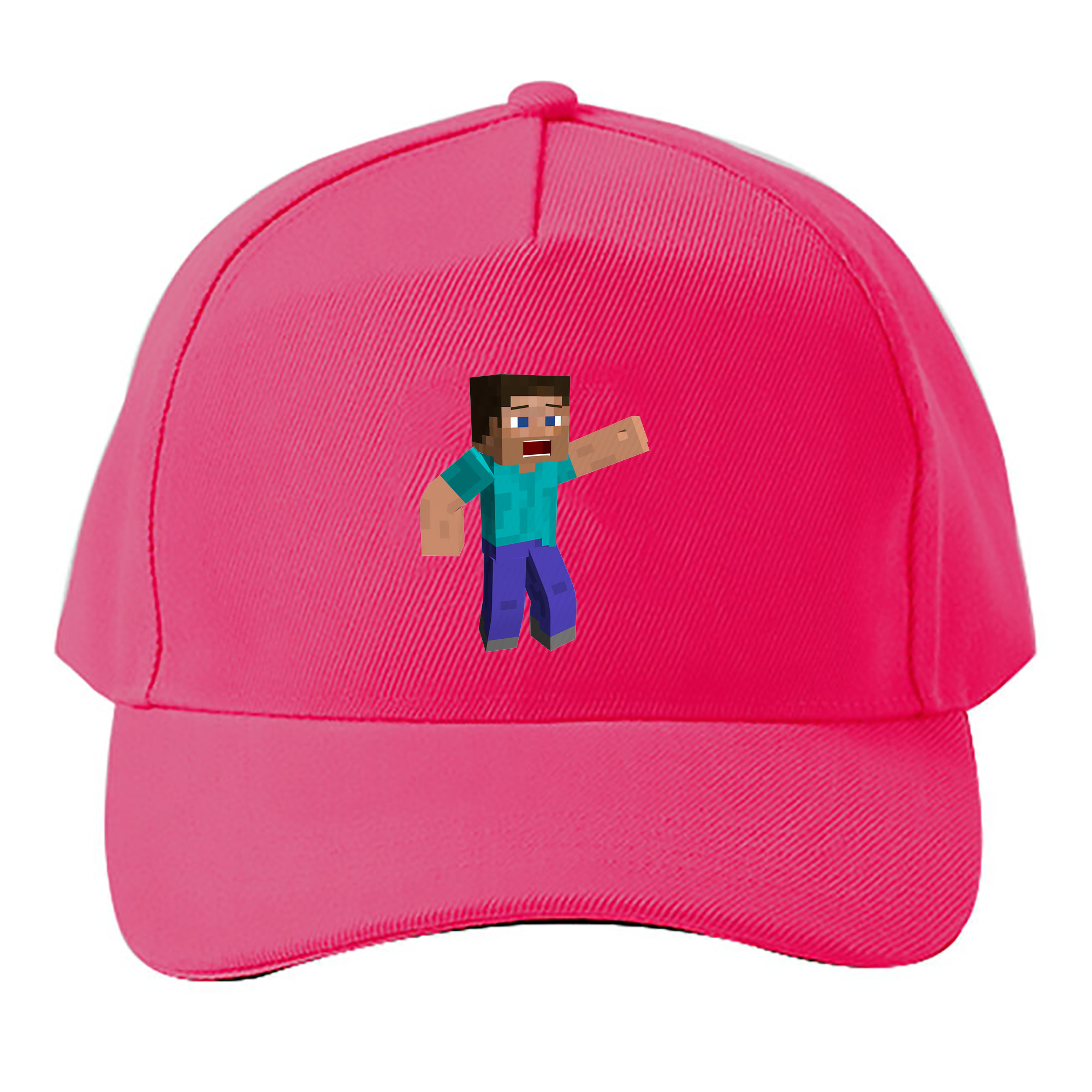 （画像用） マインクラフト ブロックの世界 Minecraft MC Block world ベースボールキャップ 綿100％ 男女兼用 帽子 スポーツ