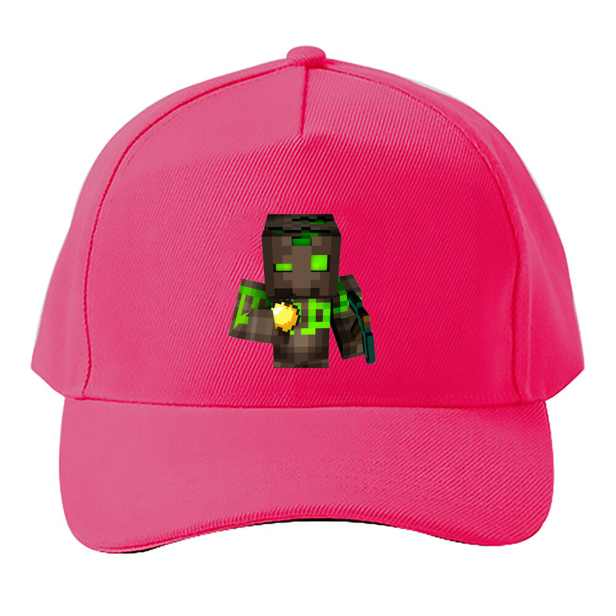 （画像用） マインクラフト ブロックの世界 Minecraft MC Block world ベースボールキャップ 綿100％ 男女兼用 帽子 スポーツ