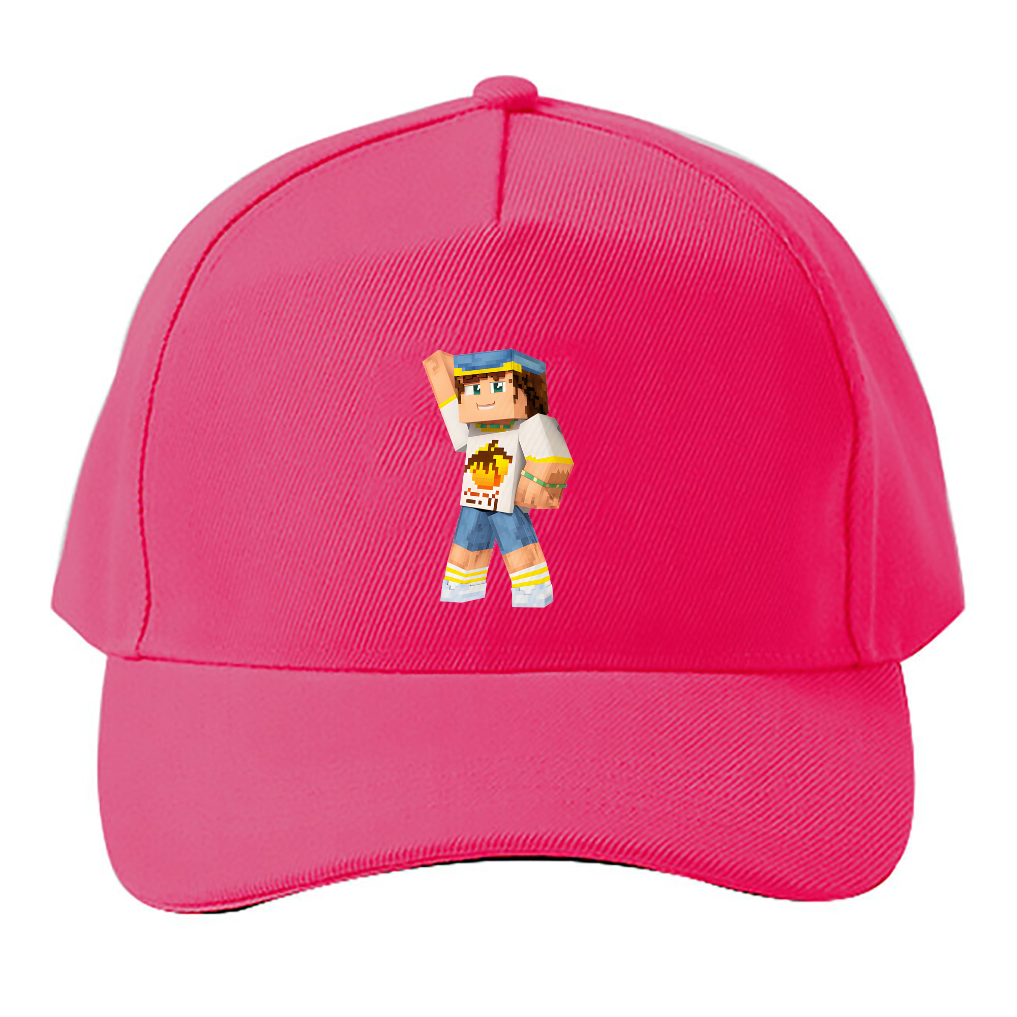 （画像用） マインクラフト ブロックの世界 Minecraft MC Block world ベースボールキャップ 綿100％ 男女兼用 帽子 スポーツ