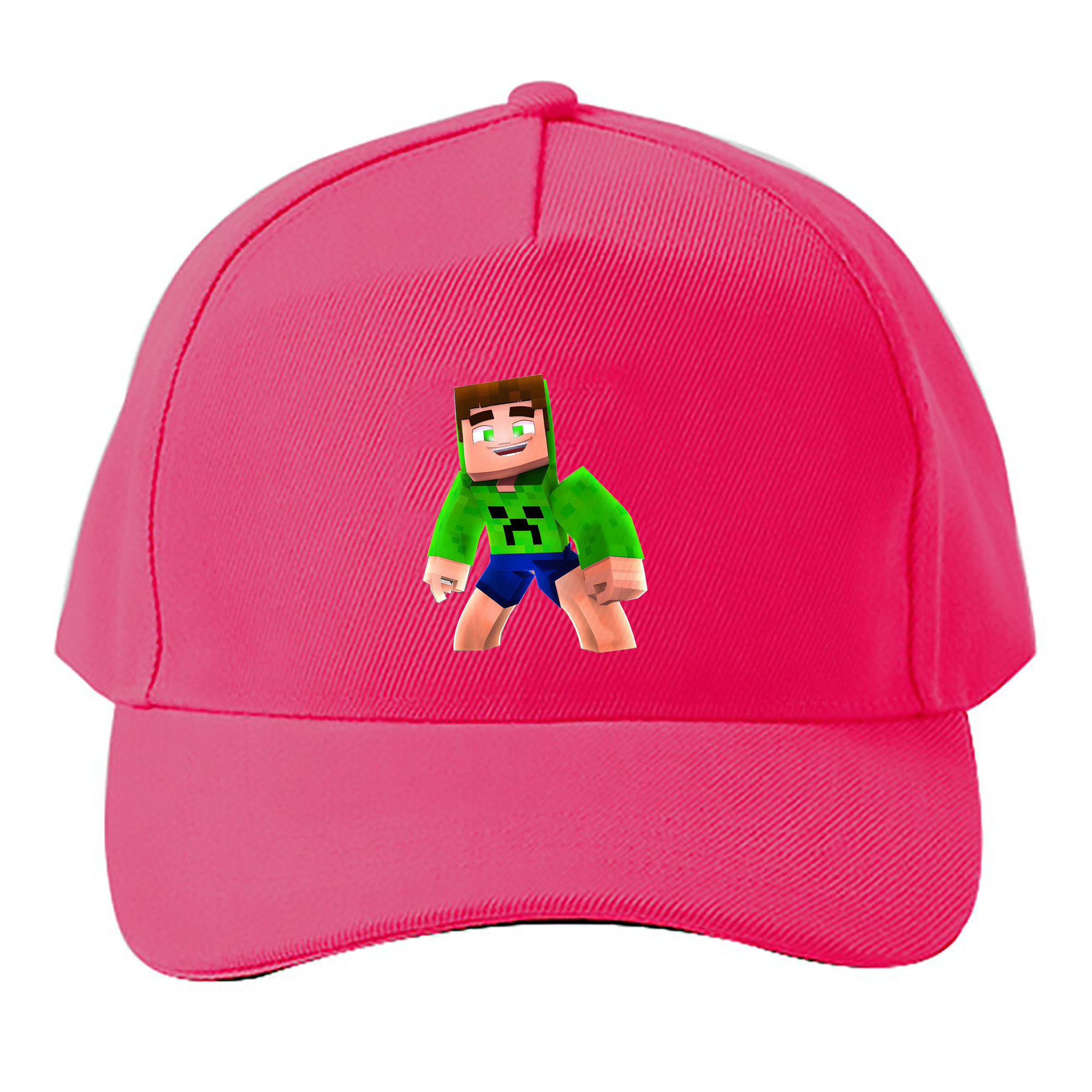 （画像用） マインクラフト ブロックの世界 Minecraft MC Block world ベースボールキャップ 綿100％ 男女兼用 帽子 スポーツ