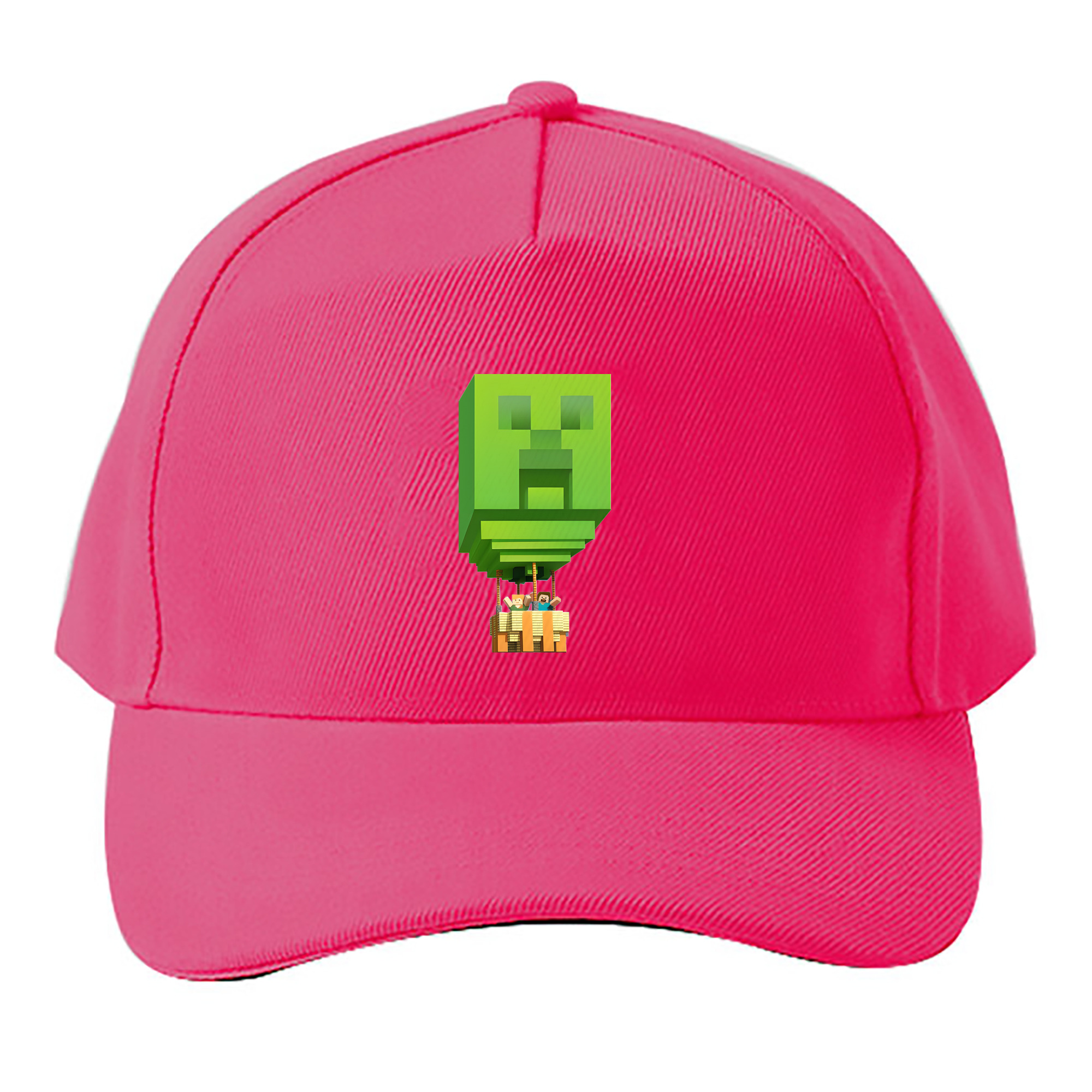 （画像用） マインクラフト ブロックの世界 Minecraft MC Block world ベースボールキャップ 綿100％ 男女兼用 帽子 スポーツ