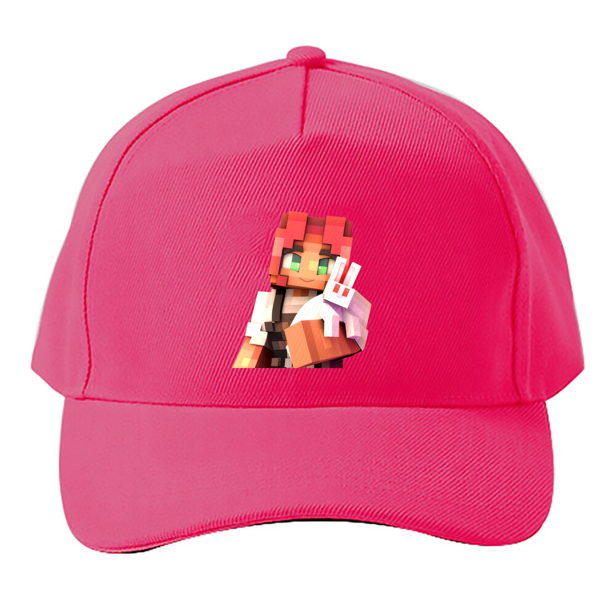 （画像用） マインクラフト ブロックの世界 Minecraft MC Block world ベースボールキャップ 綿100％ 男女兼用 帽子 スポーツ