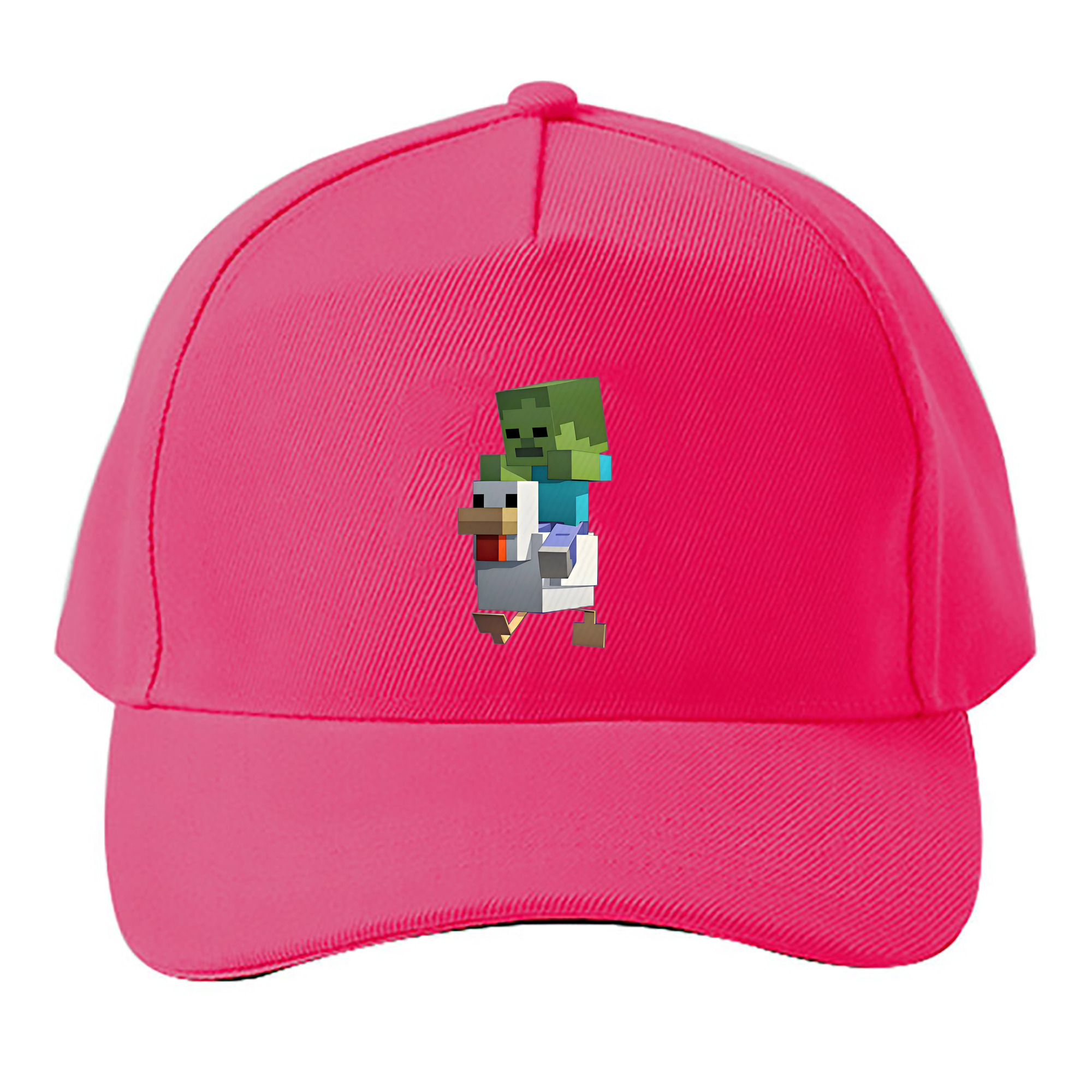 （画像用） マインクラフト ブロックの世界 Minecraft MC Block world ベースボールキャップ 綿100％ 男女兼用 帽子 スポーツ