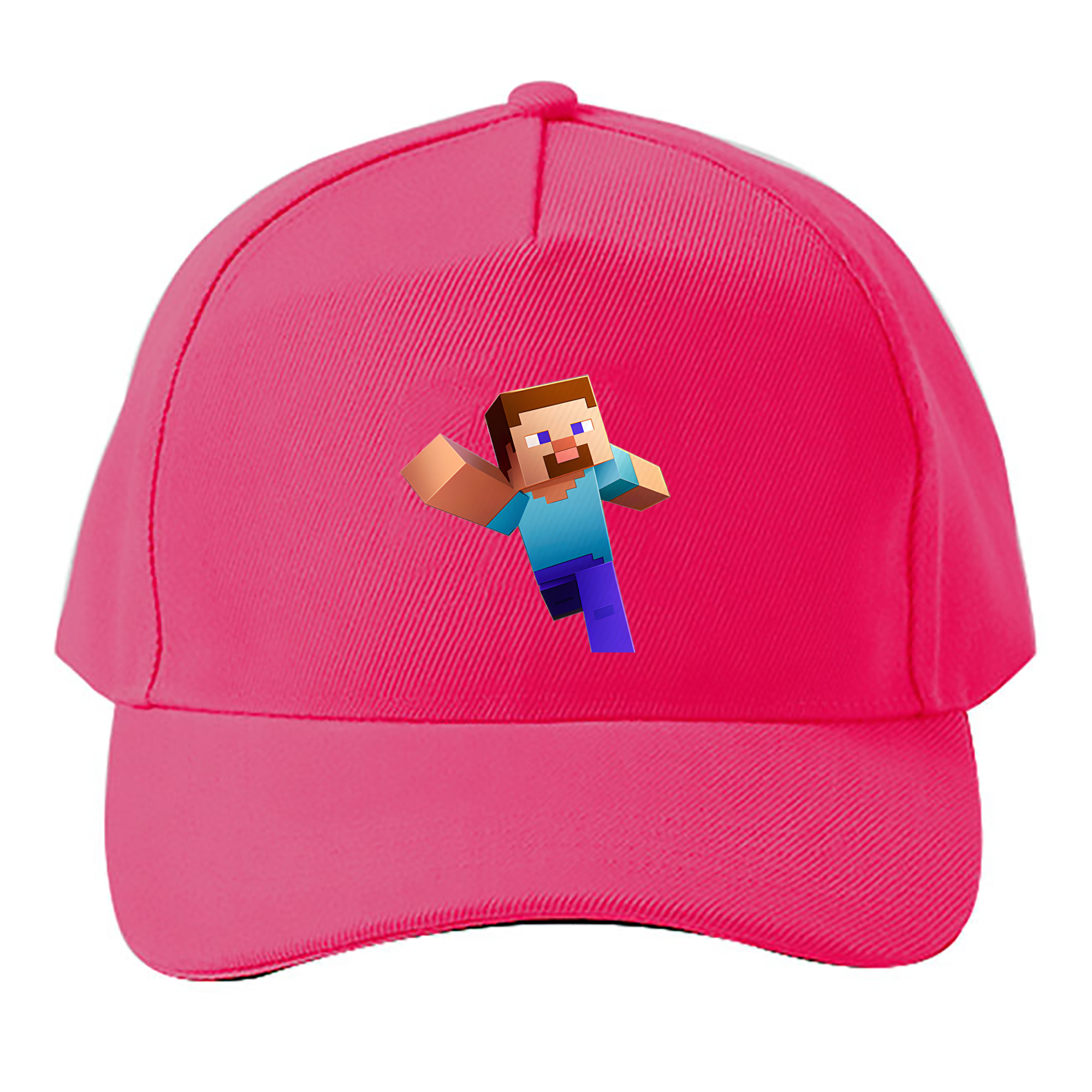 （画像用） マインクラフト ブロックの世界 Minecraft MC Block world ベースボールキャップ 綿100％ 男女兼用 帽子 スポーツ