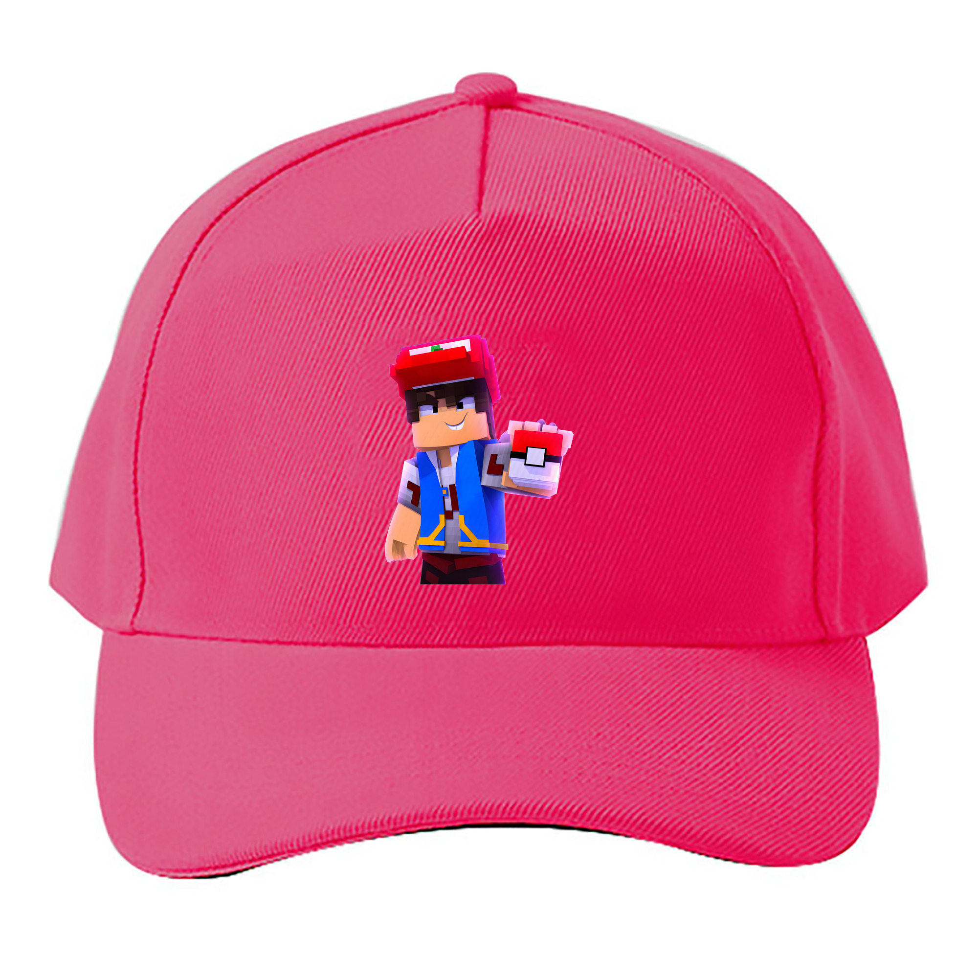 （画像用） マインクラフト ブロックの世界 Minecraft MC Block world ベースボールキャップ 綿100％ 男女兼用 帽子 スポーツ