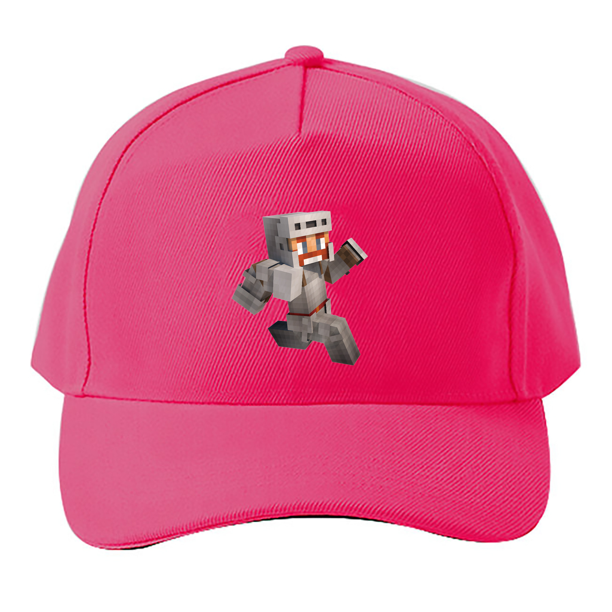 （画像用） マインクラフト ブロックの世界 Minecraft MC Block world ベースボールキャップ 綿100％ 男女兼用 帽子 スポーツ