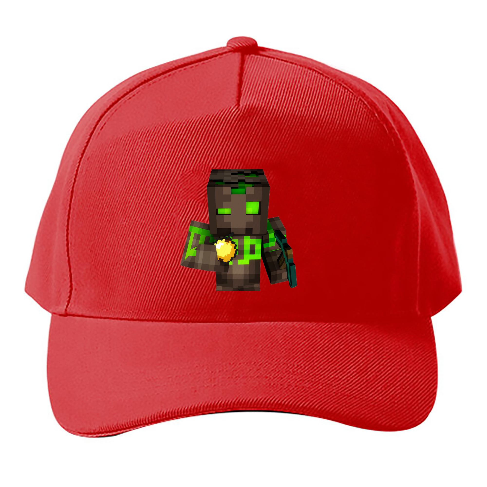 （画像用） マインクラフト ブロックの世界 Minecraft MC Block world ベースボールキャップ 綿100％ 男女兼用 帽子 スポーツ