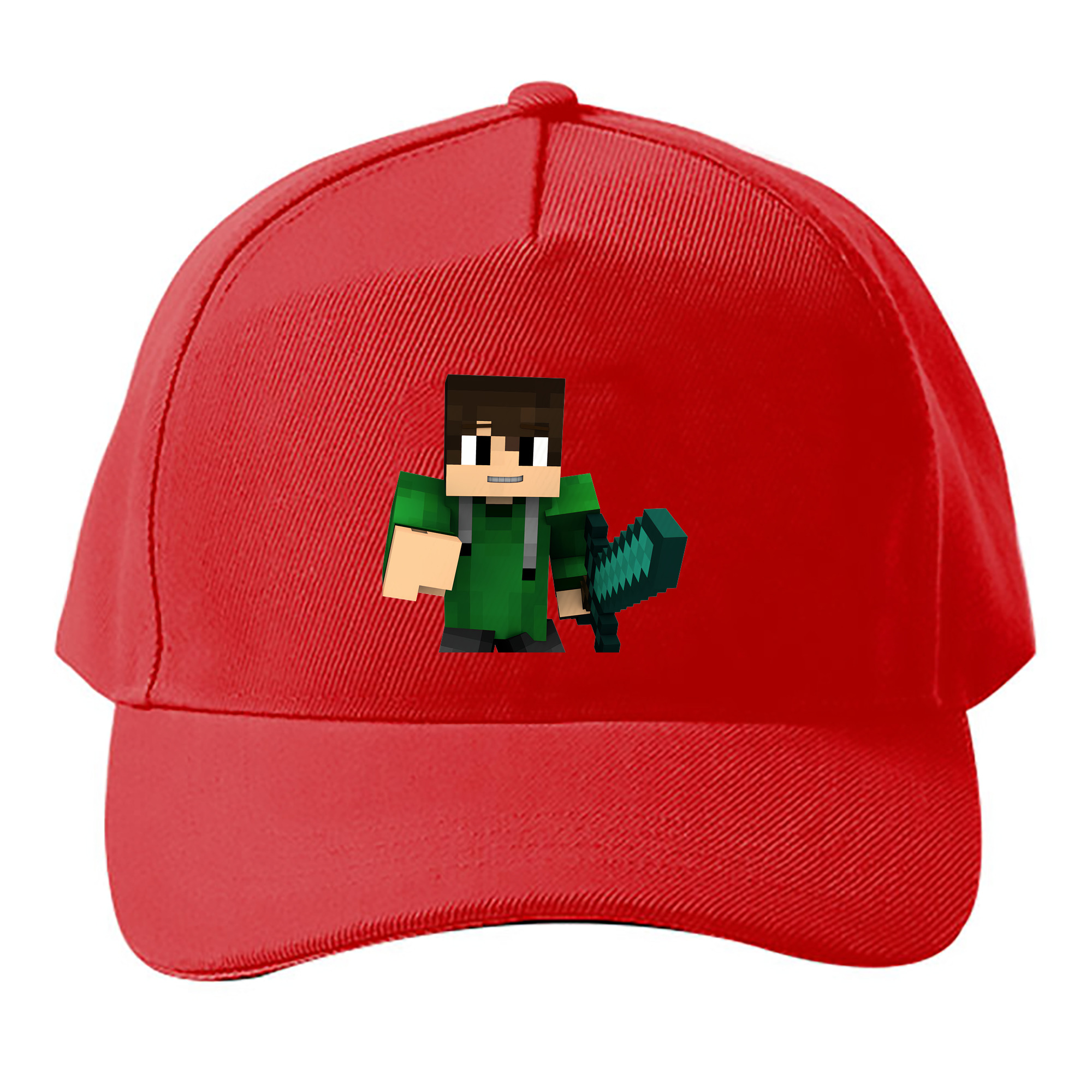 （画像用） マインクラフト ブロックの世界 Minecraft MC Block world ベースボールキャップ 綿100％ 男女兼用 帽子 スポーツ