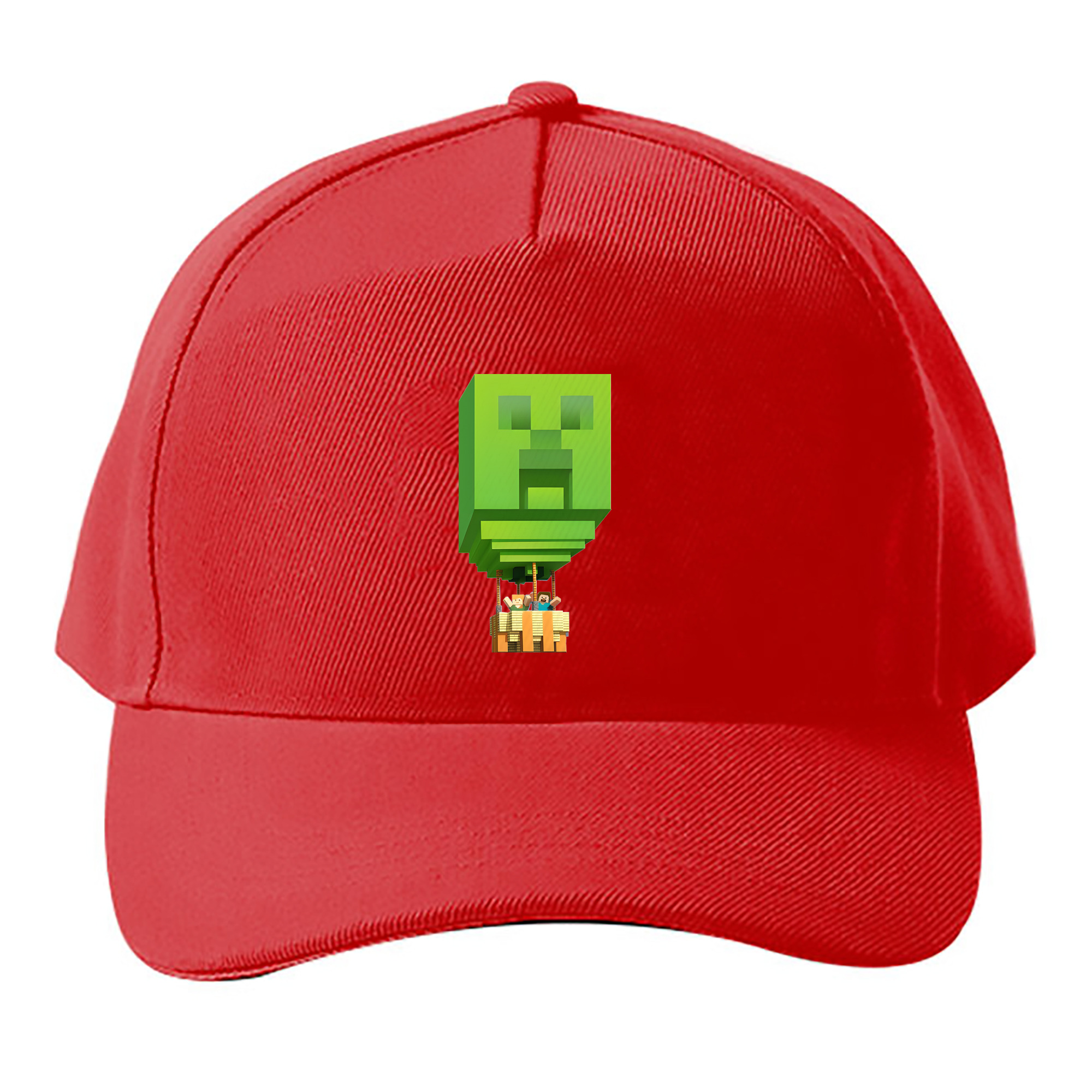 （画像用） マインクラフト ブロックの世界 Minecraft MC Block world ベースボールキャップ 綿100％ 男女兼用 帽子 スポーツ