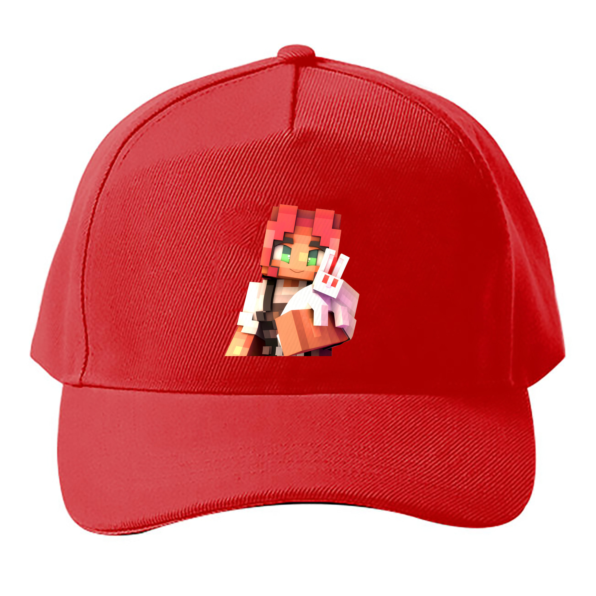 （画像用） マインクラフト ブロックの世界 Minecraft MC Block world ベースボールキャップ 綿100％ 男女兼用 帽子 スポーツ