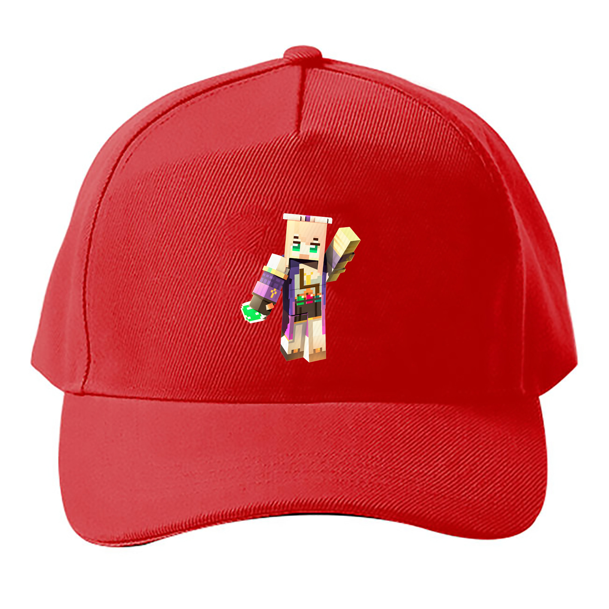 （画像用） マインクラフト ブロックの世界 Minecraft MC Block world ベースボールキャップ 綿100％ 男女兼用 帽子 スポーツ