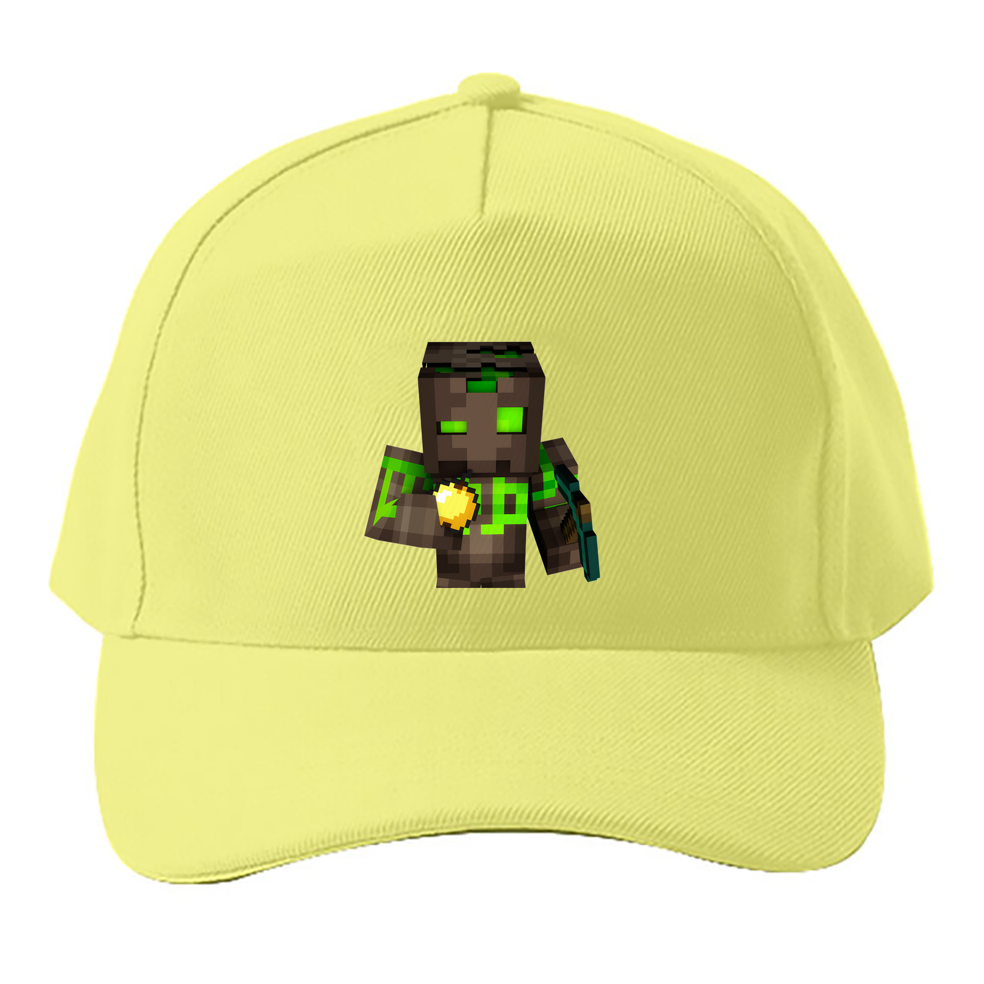 （画像用） マインクラフト ブロックの世界 Minecraft MC Block world ベースボールキャップ 綿100％ 男女兼用 帽子 スポーツ