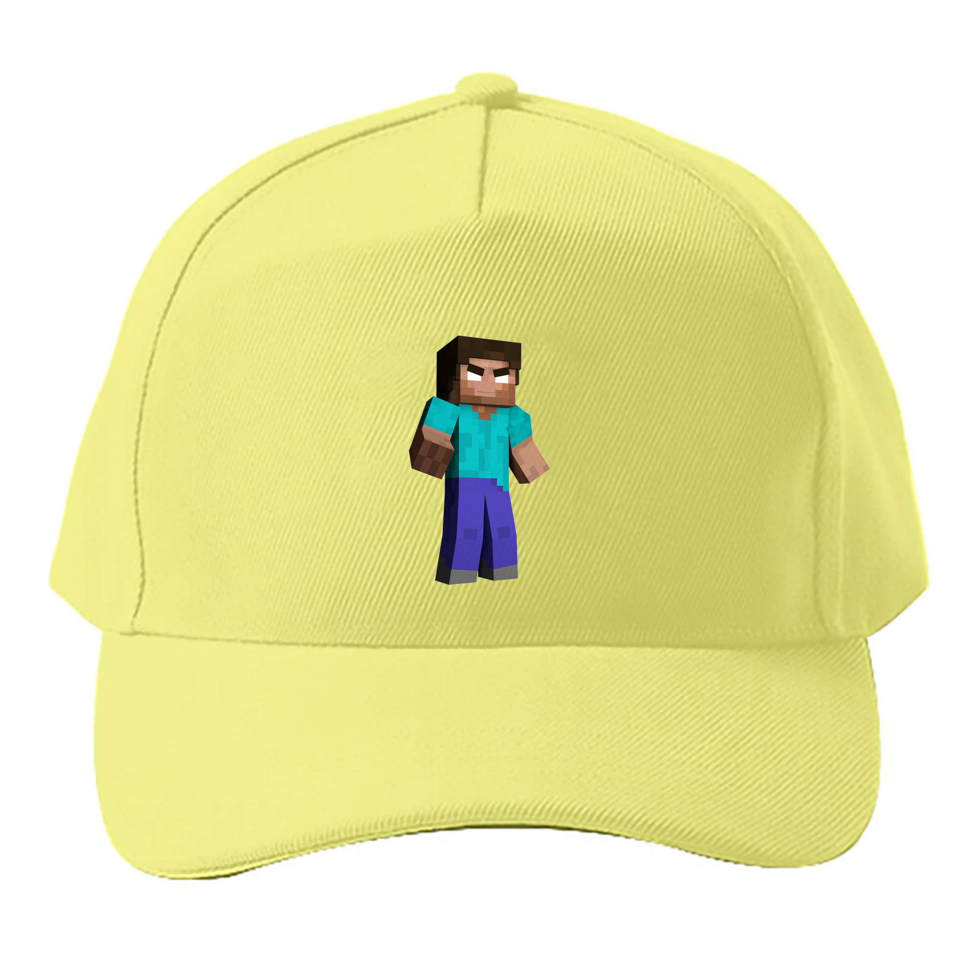 （画像用） マインクラフト ブロックの世界 Minecraft MC Block world ベースボールキャップ 綿100％ 男女兼用 帽子 スポーツ