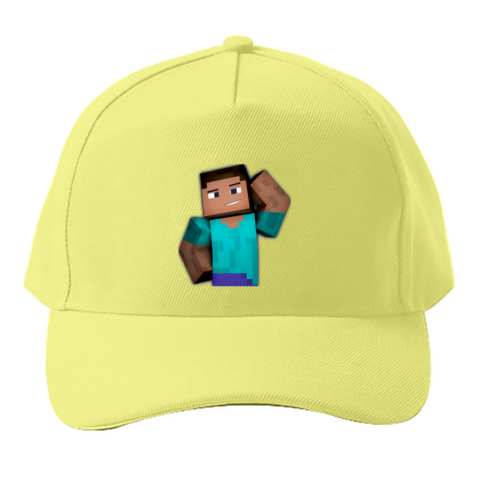 （画像用） マインクラフト ブロックの世界 Minecraft MC Block world ベースボールキャップ 綿100％ 男女兼用 帽子 スポーツ