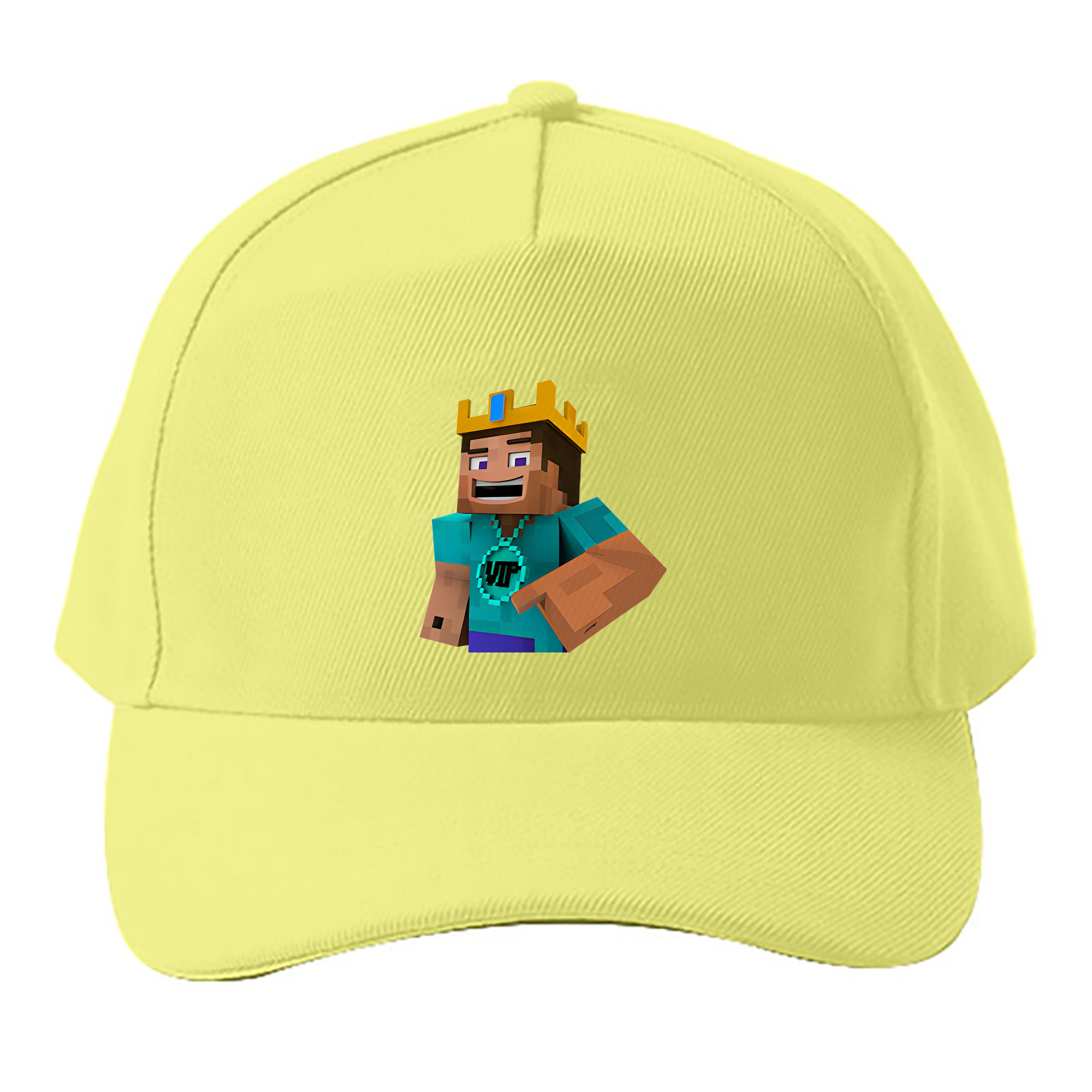 （画像用） マインクラフト ブロックの世界 Minecraft MC Block world ベースボールキャップ 綿100％ 男女兼用 帽子 スポーツ