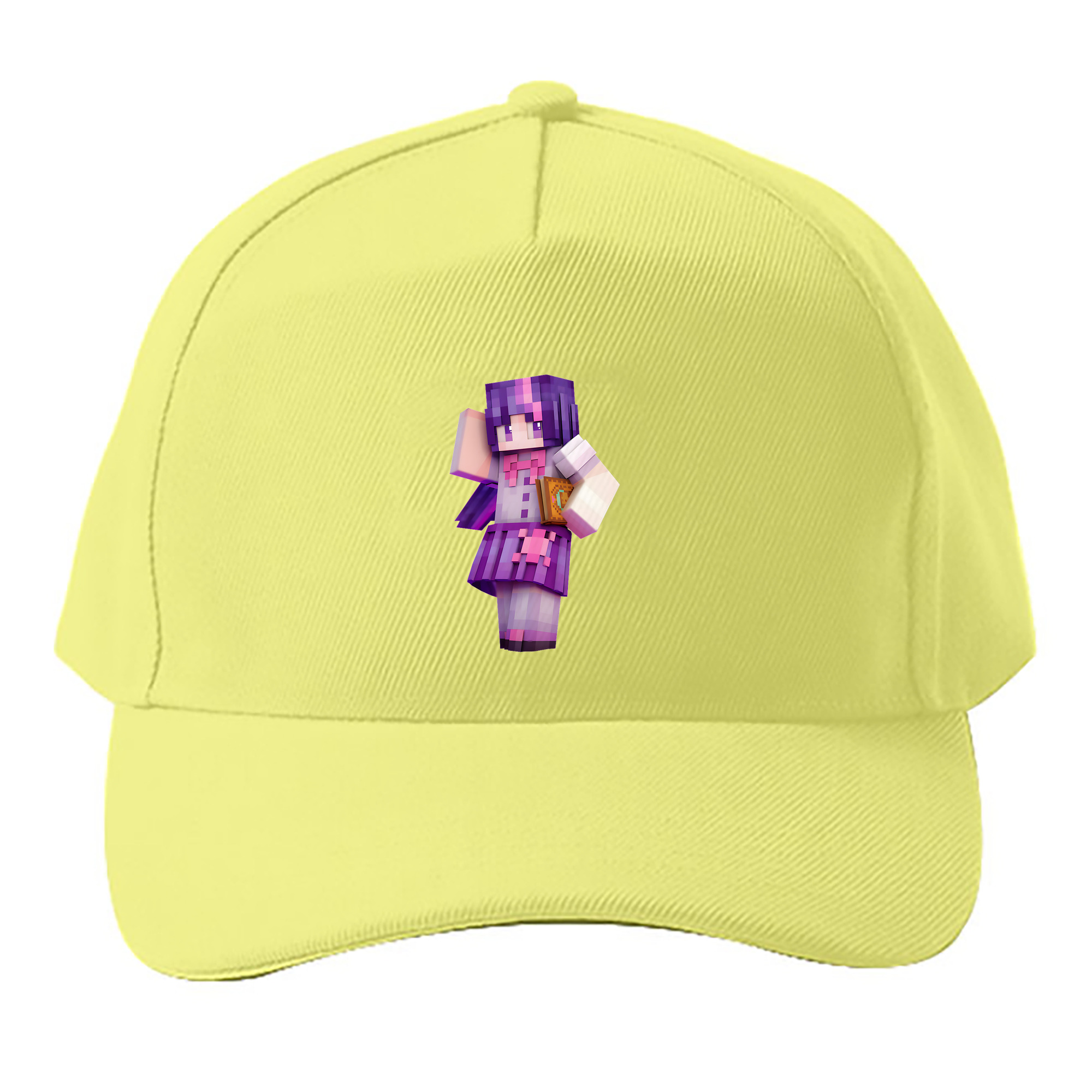 （画像用） マインクラフト ブロックの世界 Minecraft MC Block world ベースボールキャップ 綿100％ 男女兼用 帽子 スポーツ