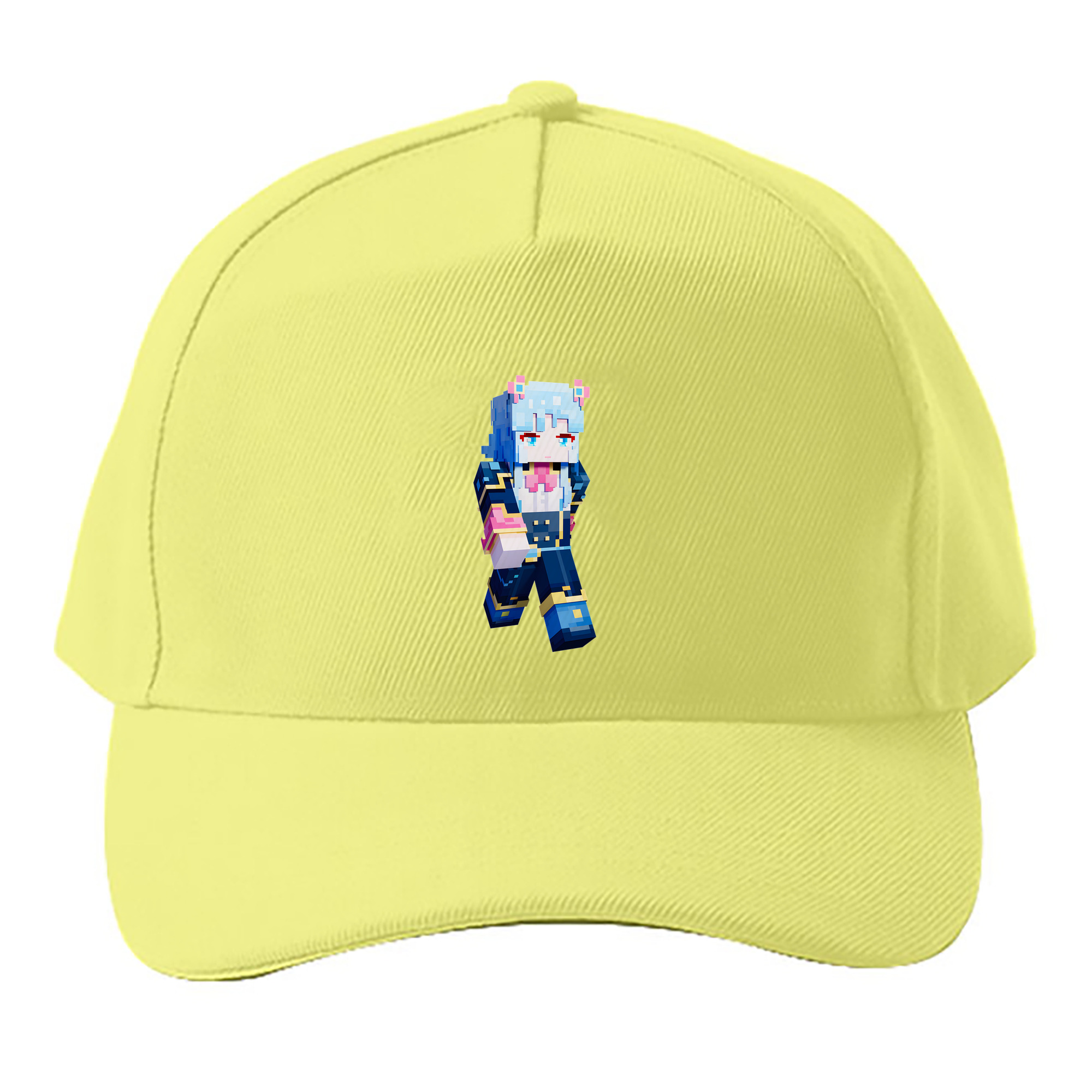 （画像用） マインクラフト ブロックの世界 Minecraft MC Block world ベースボールキャップ 綿100％ 男女兼用 帽子 スポーツ