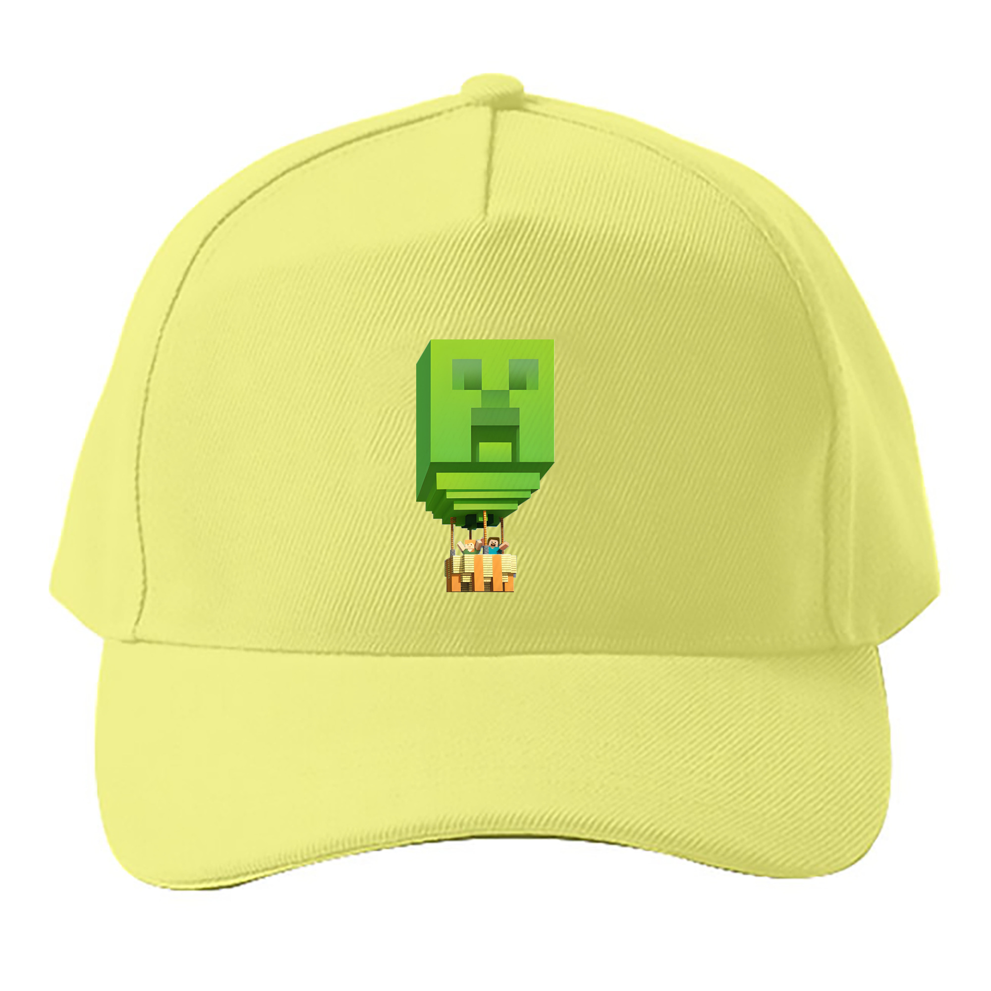 （画像用） マインクラフト ブロックの世界 Minecraft MC Block world ベースボールキャップ 綿100％ 男女兼用 帽子 スポーツ