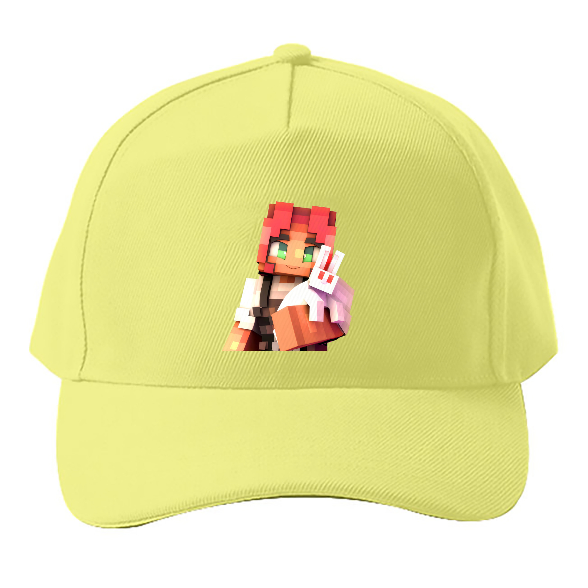 （画像用） マインクラフト ブロックの世界 Minecraft MC Block world ベースボールキャップ 綿100％ 男女兼用 帽子 スポーツ