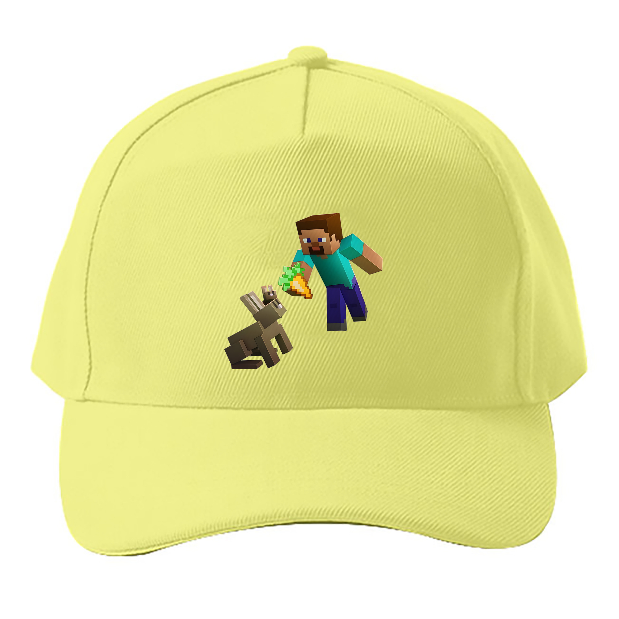 （画像用） マインクラフト ブロックの世界 Minecraft MC Block world ベースボールキャップ 綿100％ 男女兼用 帽子 スポーツ