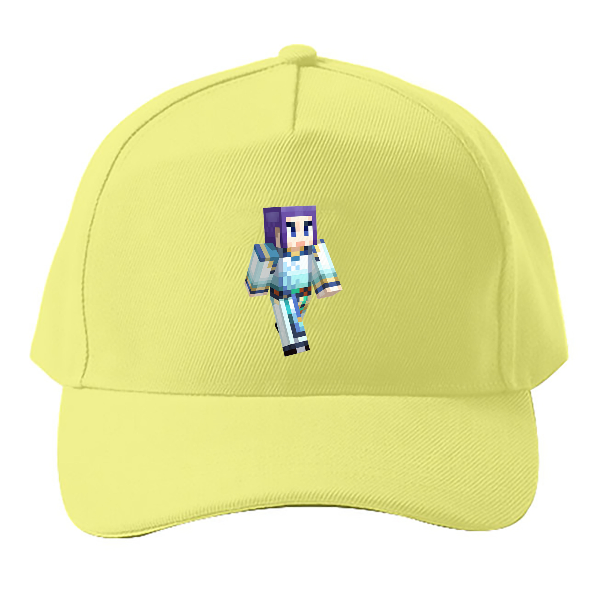 （画像用） マインクラフト ブロックの世界 Minecraft MC Block world ベースボールキャップ 綿100％ 男女兼用 帽子 スポーツ