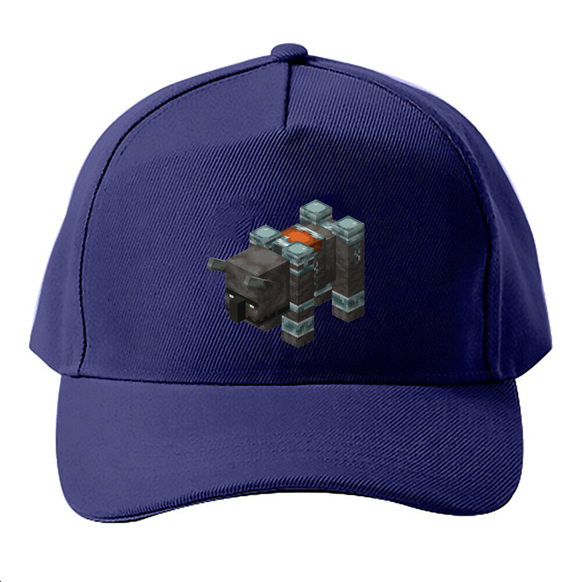 （画像用） マインクラフト ブロックの世界 Minecraft MC Block world ベースボールキャップ 綿100％ 男女兼用 帽子 スポーツ