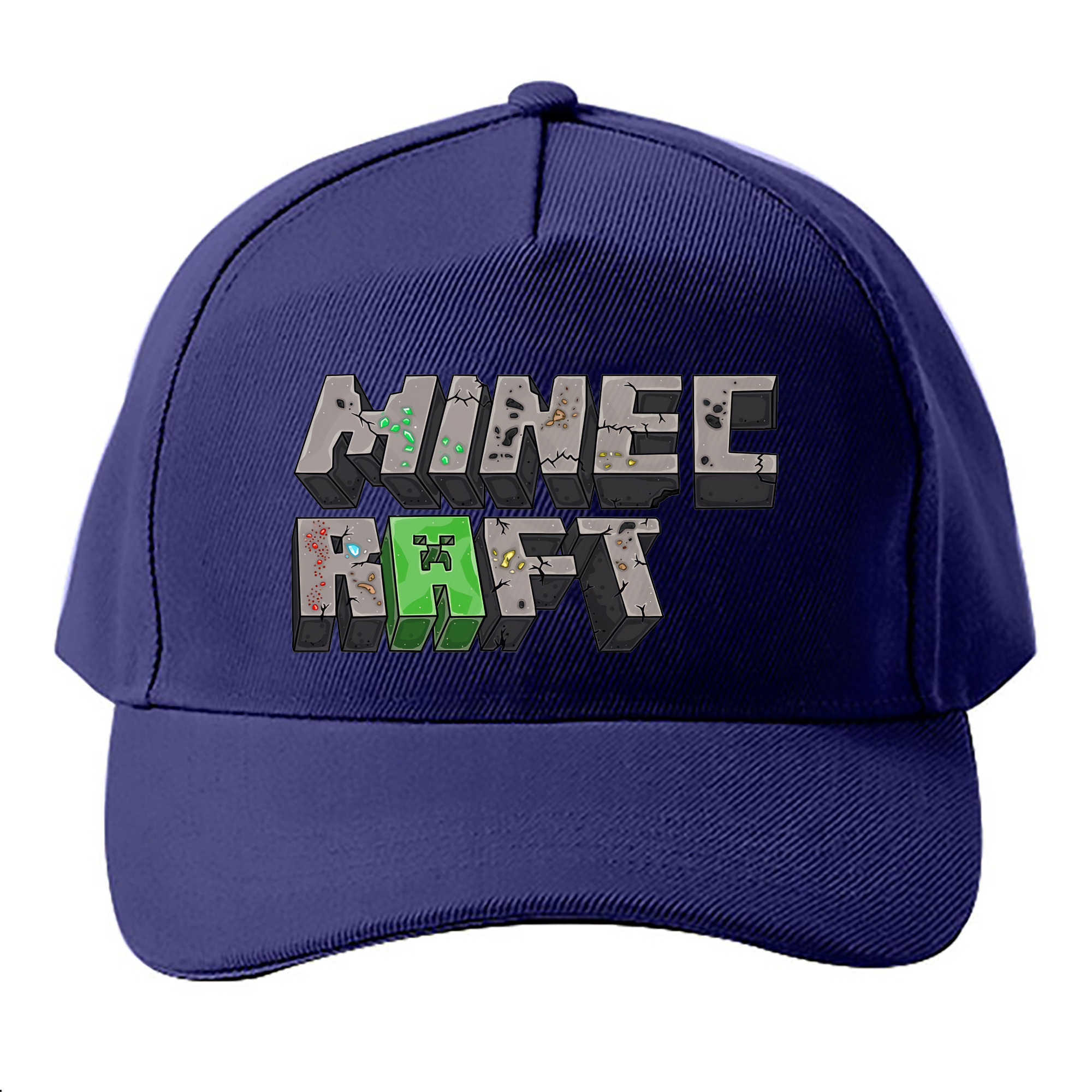 （画像用） マインクラフト ブロックの世界 Minecraft MC Block world ベースボールキャップ 綿100％ 男女兼用 帽子 スポーツ