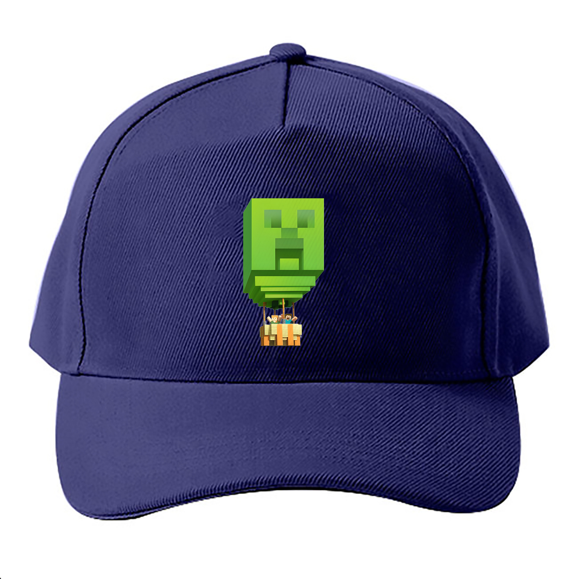 （画像用） マインクラフト ブロックの世界 Minecraft MC Block world ベースボールキャップ 綿100％ 男女兼用 帽子 スポーツ