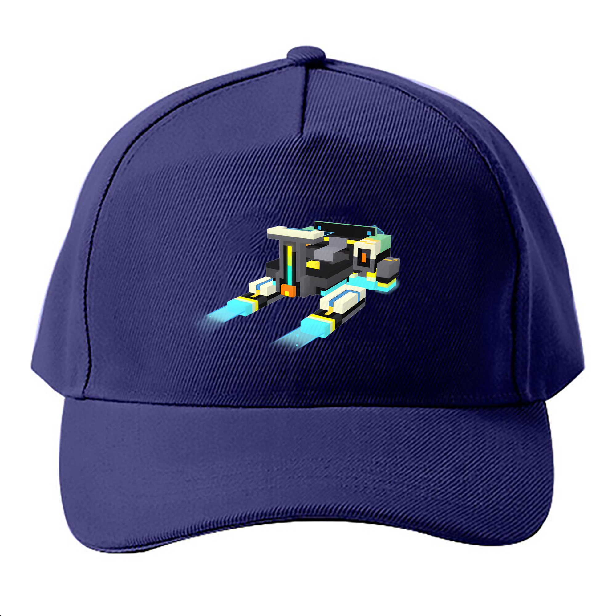 （画像用） マインクラフト ブロックの世界 Minecraft MC Block world ベースボールキャップ 綿100％ 男女兼用 帽子 スポーツ