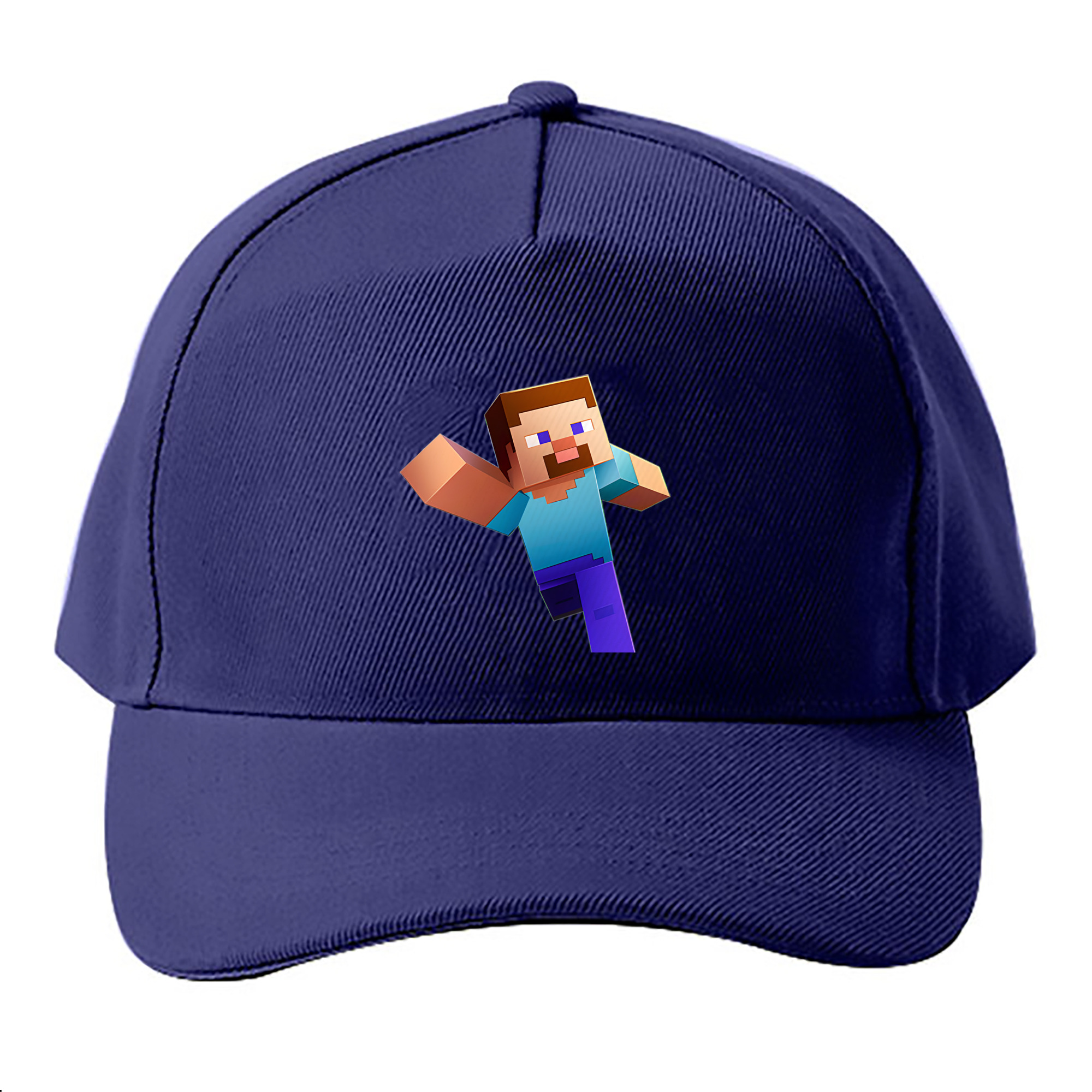 （画像用） マインクラフト ブロックの世界 Minecraft MC Block world ベースボールキャップ 綿100％ 男女兼用 帽子 スポーツ