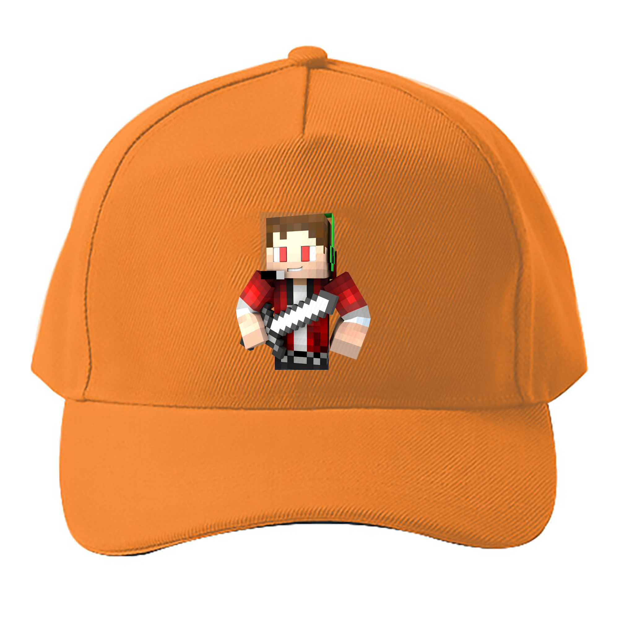 （画像用） マインクラフト ブロックの世界 Minecraft MC Block world ベースボールキャップ 綿100％ 男女兼用 帽子 スポーツ