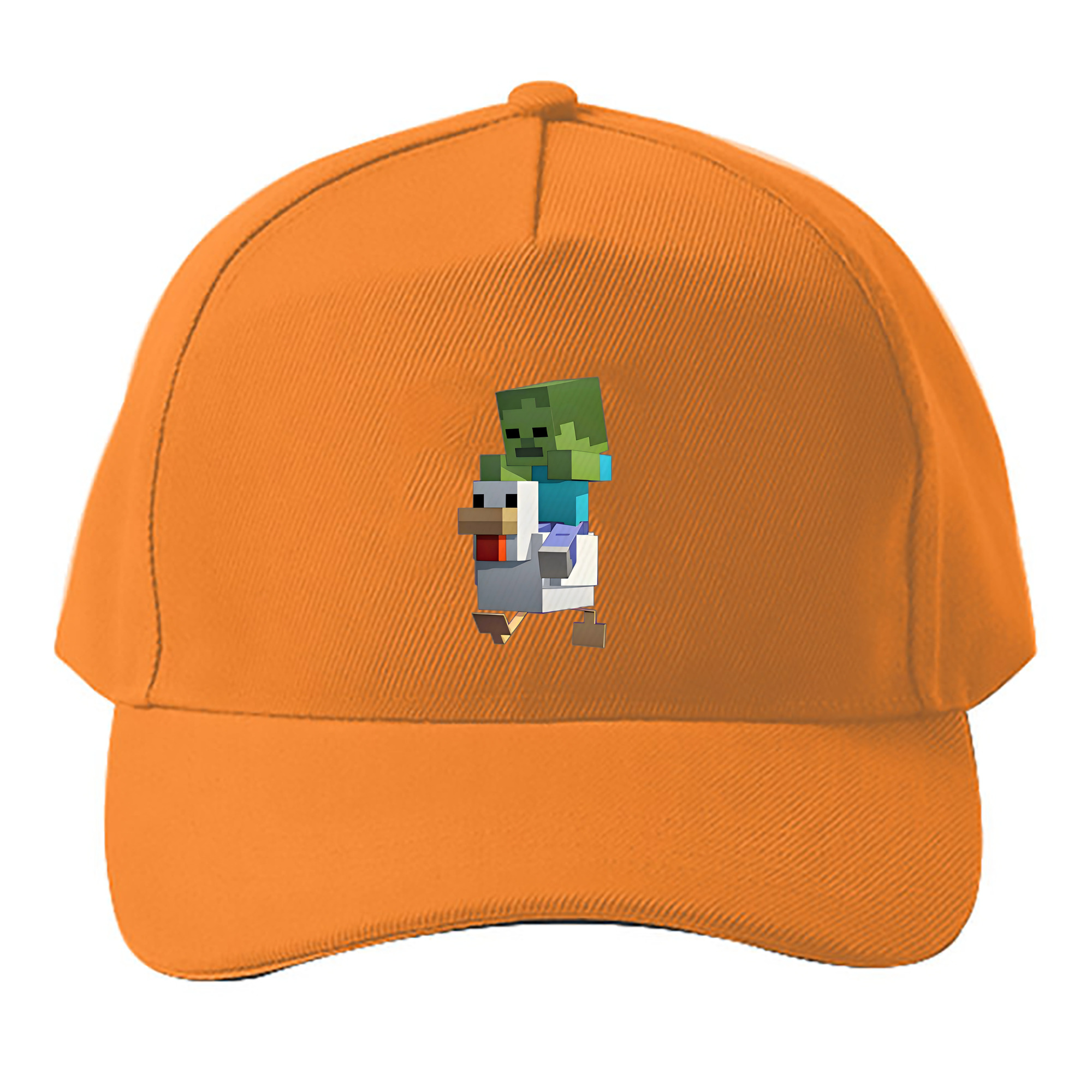 （画像用） マインクラフト ブロックの世界 Minecraft MC Block world ベースボールキャップ 綿100％ 男女兼用 帽子 スポーツ