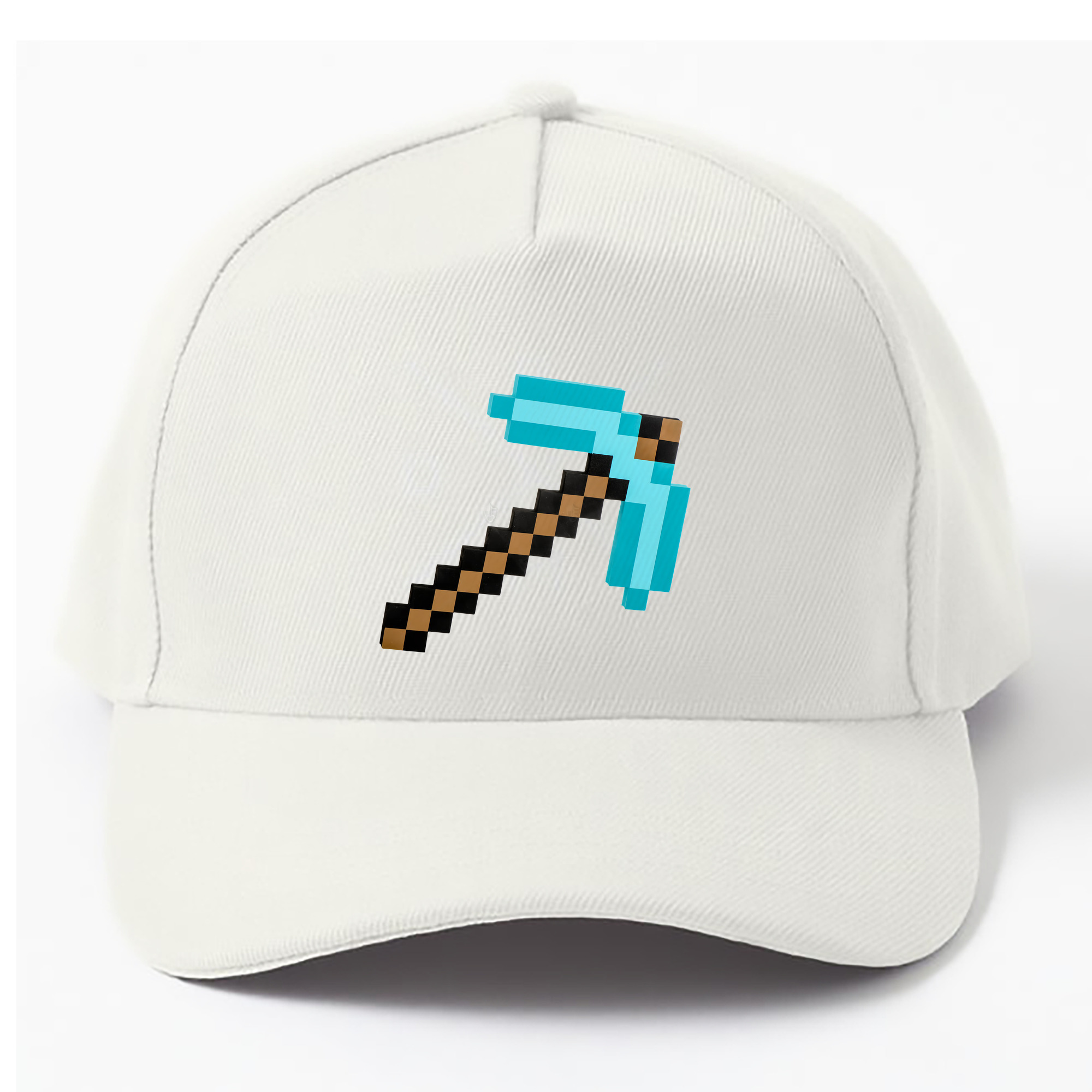 （画像用） マインクラフト ブロックの世界 Minecraft MC Block world ベースボールキャップ 綿100％ 男女兼用 帽子 スポーツ