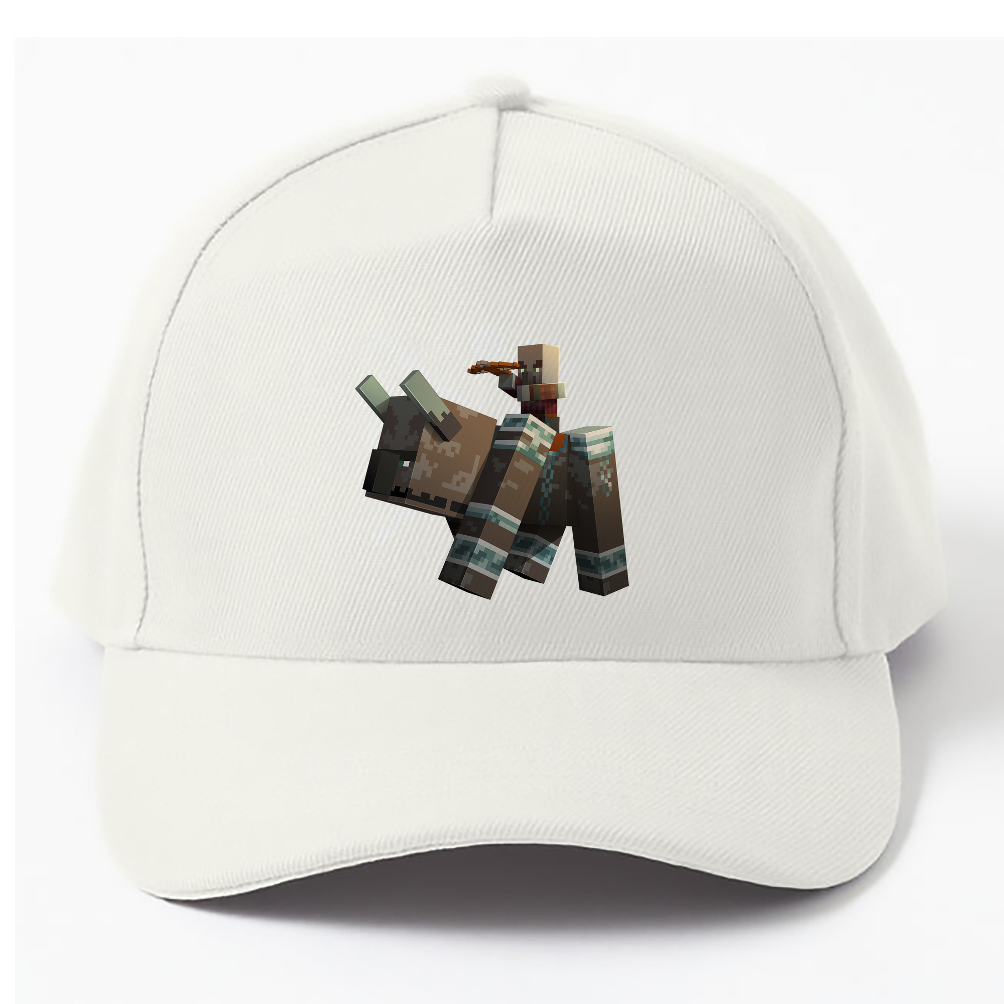 （画像用） マインクラフト ブロックの世界 Minecraft MC Block world ベースボールキャップ 綿100％ 男女兼用 帽子 スポーツ