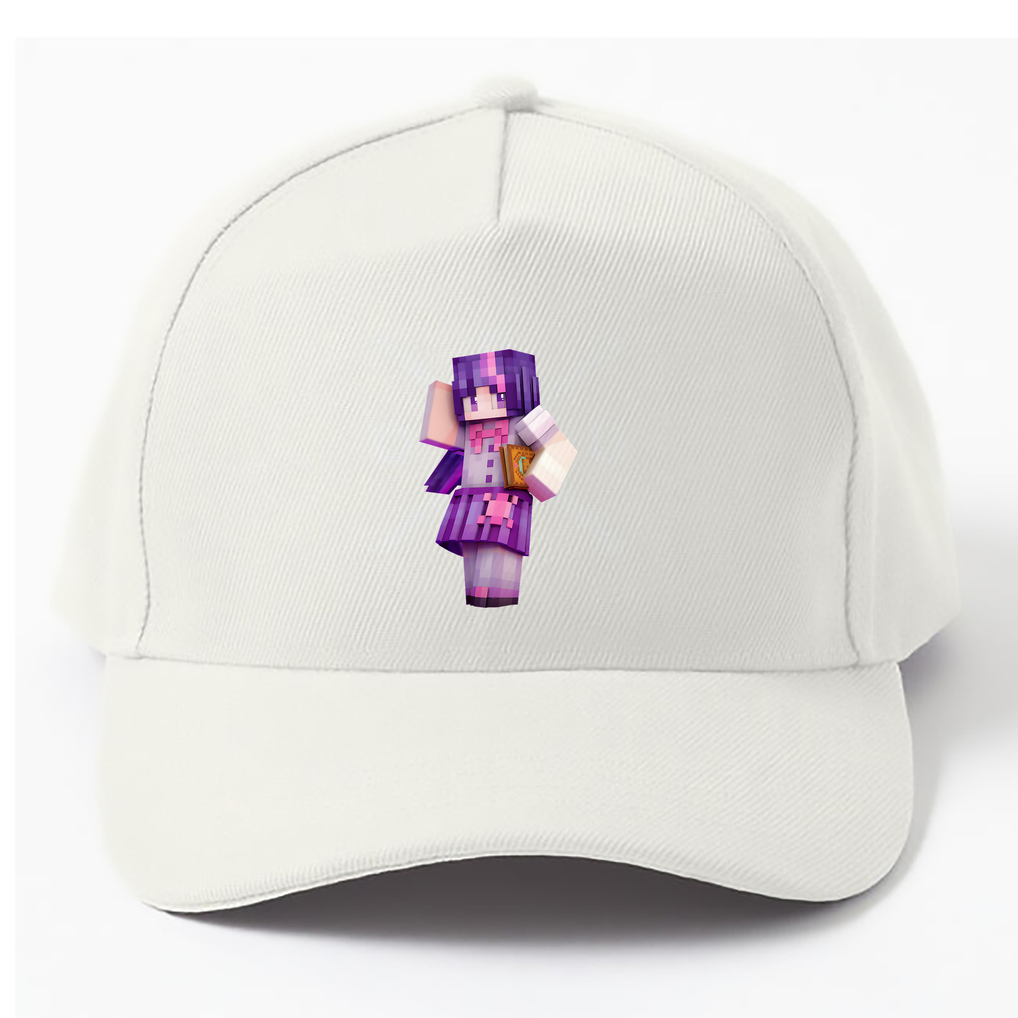 （画像用） マインクラフト ブロックの世界 Minecraft MC Block world ベースボールキャップ 綿100％ 男女兼用 帽子 スポーツ