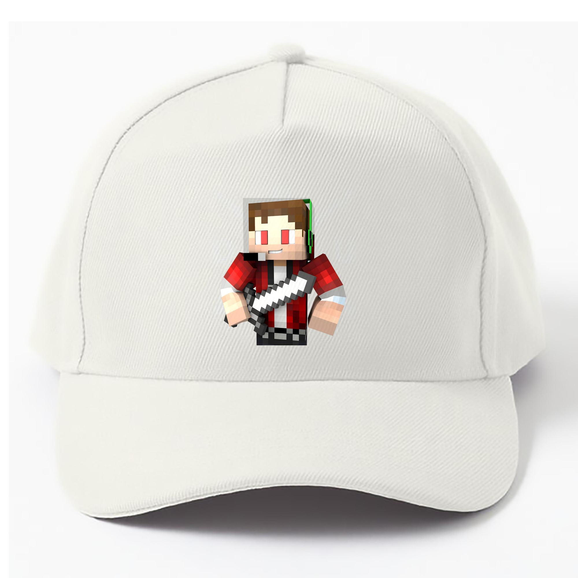 （画像用） マインクラフト ブロックの世界 Minecraft MC Block world ベースボールキャップ 綿100％ 男女兼用 帽子 スポーツ