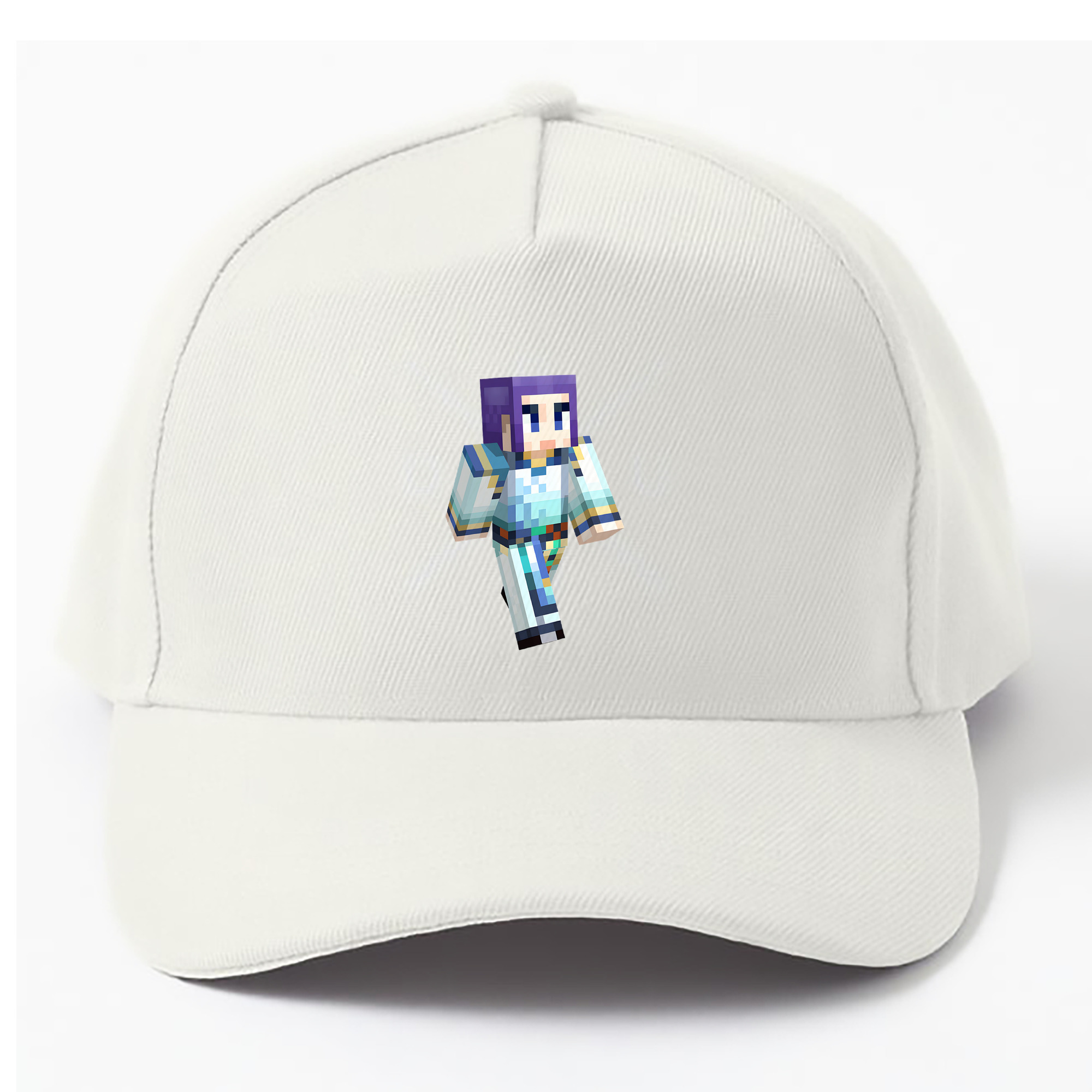 （画像用） マインクラフト ブロックの世界 Minecraft MC Block world ベースボールキャップ 綿100％ 男女兼用 帽子 スポーツ
