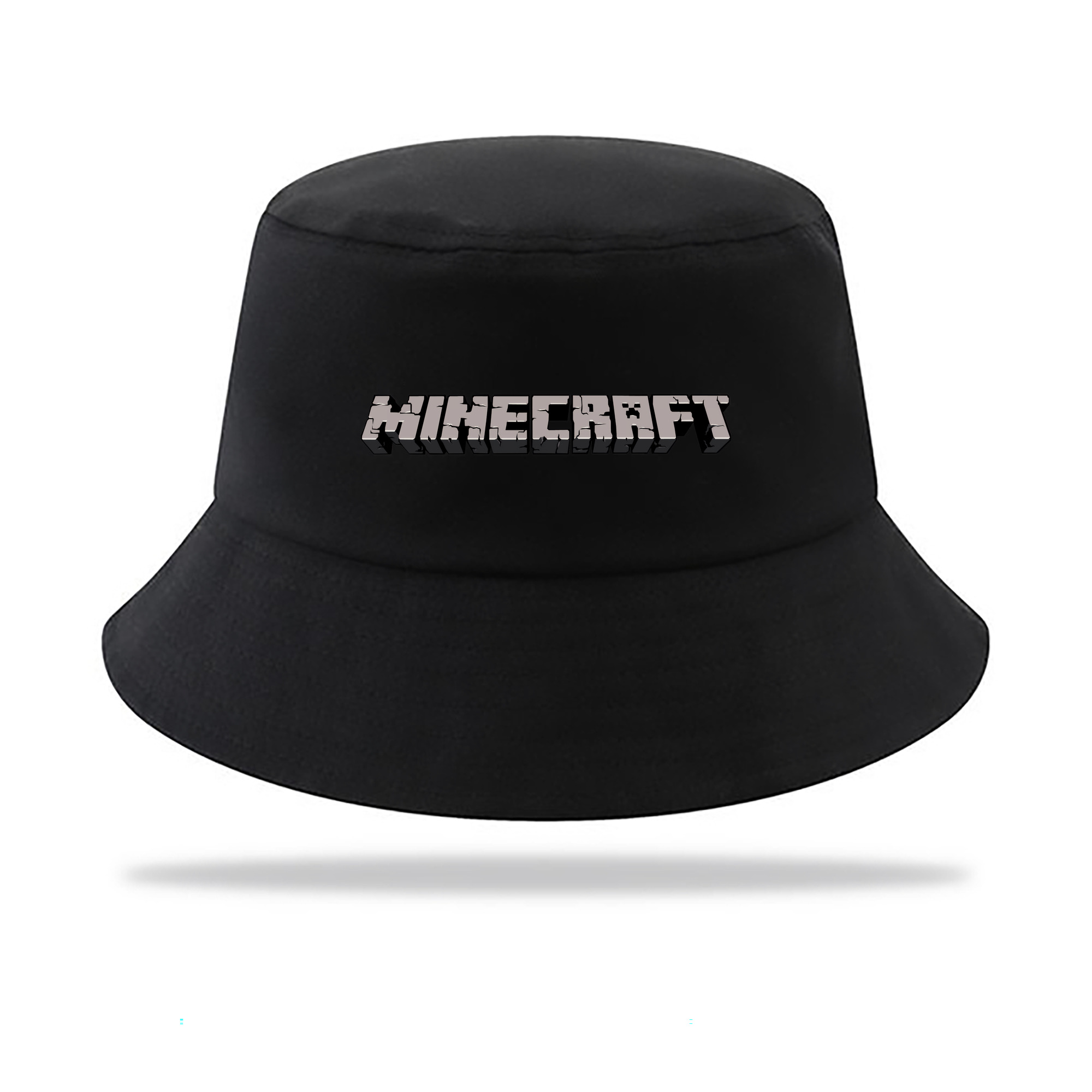 （画像用） マインクラフト ブロックの世界 Minecraft MC Block world アウトドア日除けバケットハット