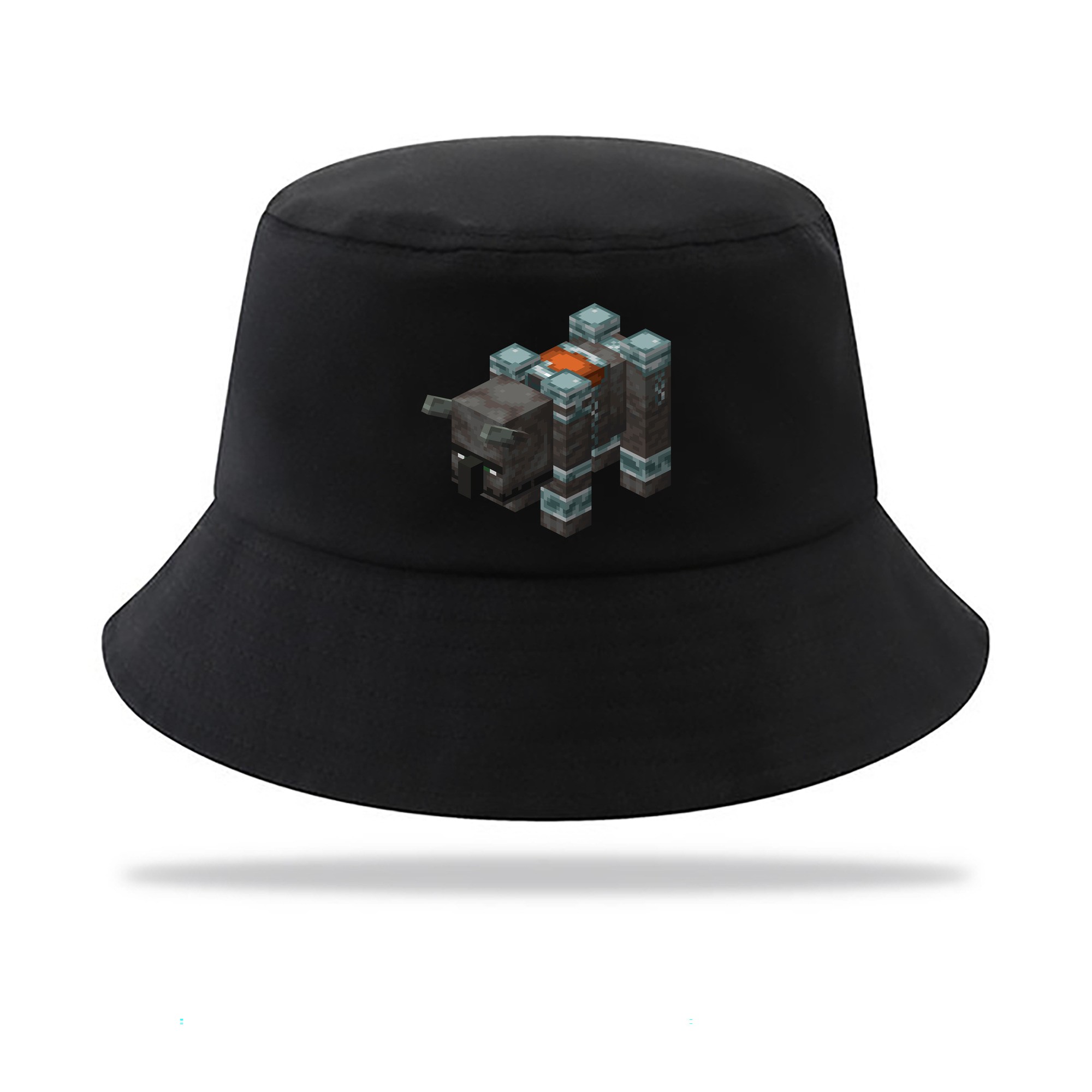 （画像用） マインクラフト ブロックの世界 Minecraft MC Block world アウトドア日除けバケットハット