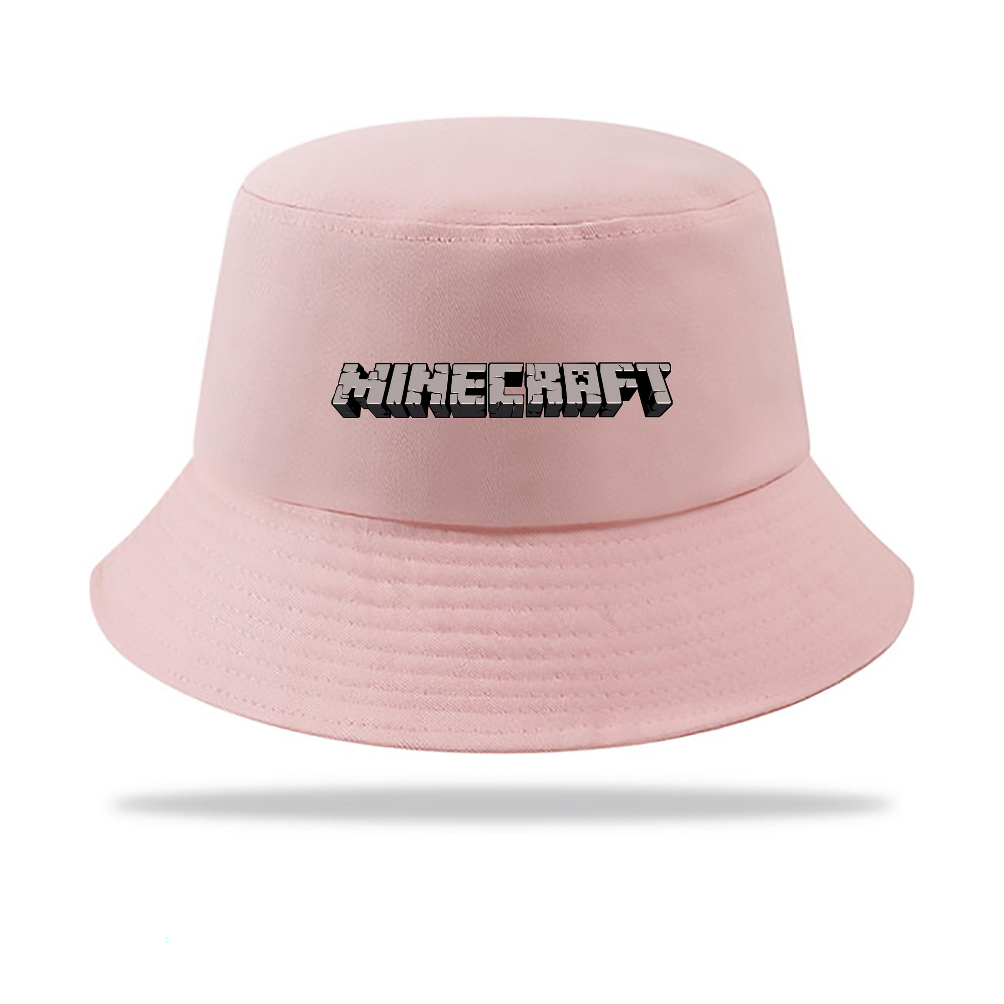 （画像用） マインクラフト ブロックの世界 Minecraft MC Block world アウトドア日除けバケットハット