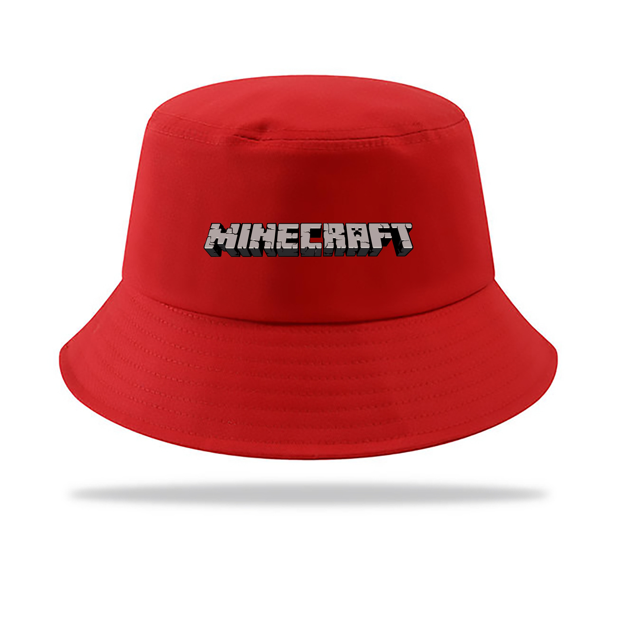 （画像用） マインクラフト ブロックの世界 Minecraft MC Block world アウトドア日除けバケットハット