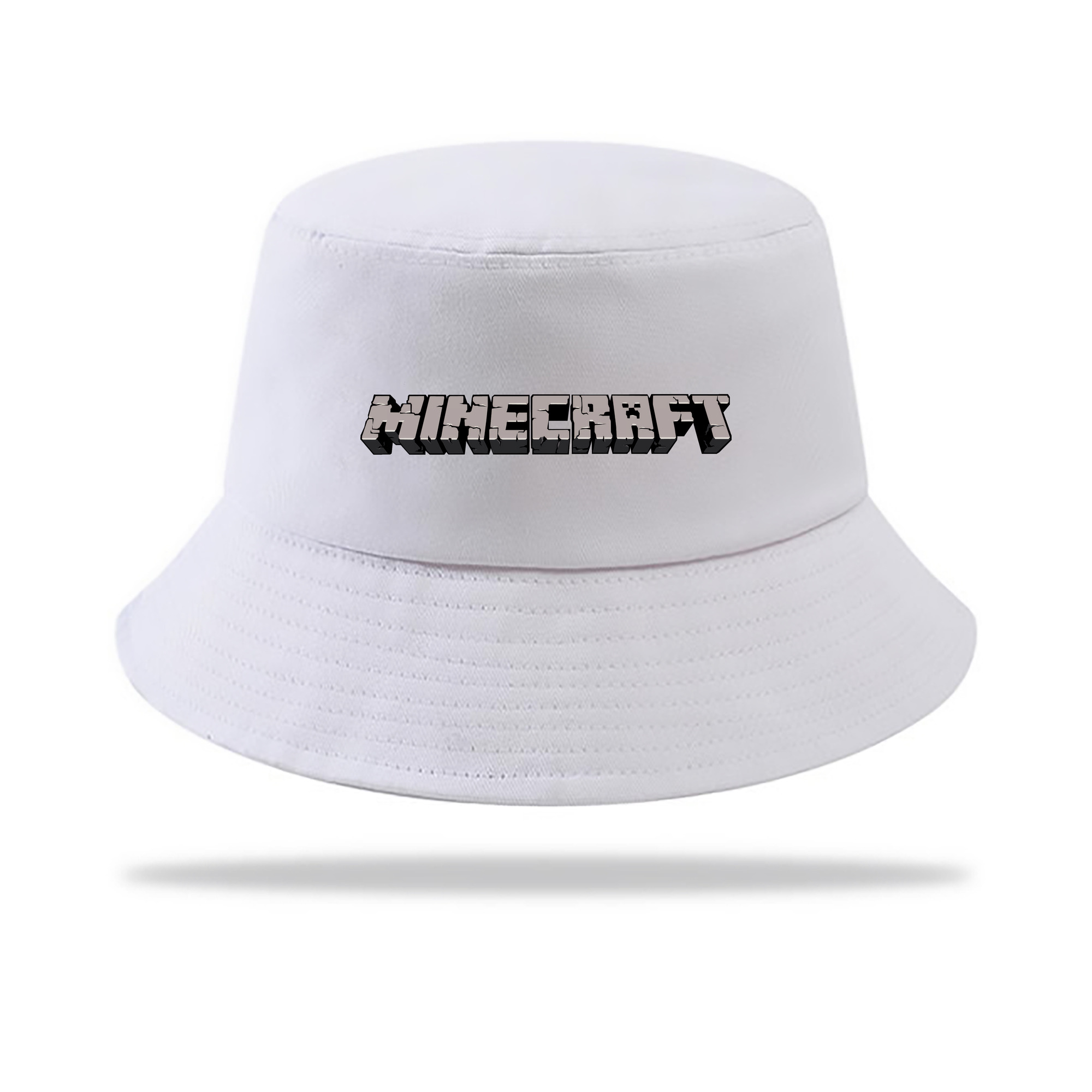 （画像用） マインクラフト ブロックの世界 Minecraft MC Block world アウトドア日除けバケットハット
