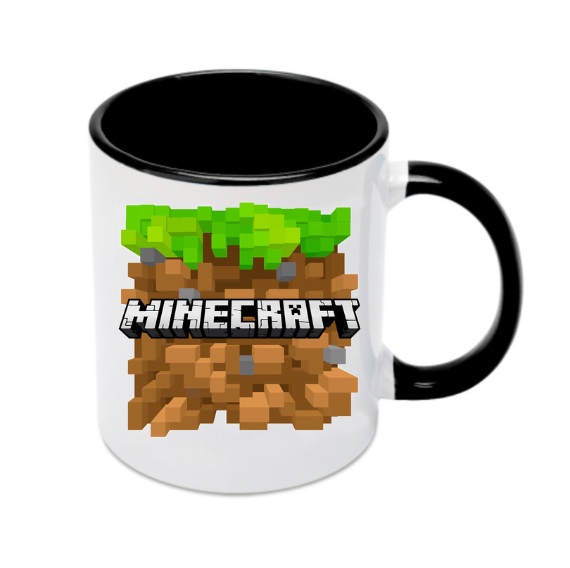 （画像用） マインクラフト ブロックの世界 Minecraft MC Block world カラーマグカップ
