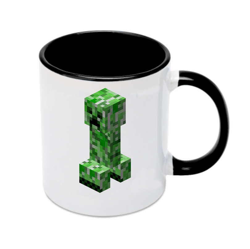 （画像用） マインクラフト ブロックの世界 Minecraft MC Block world カラーマグカップ